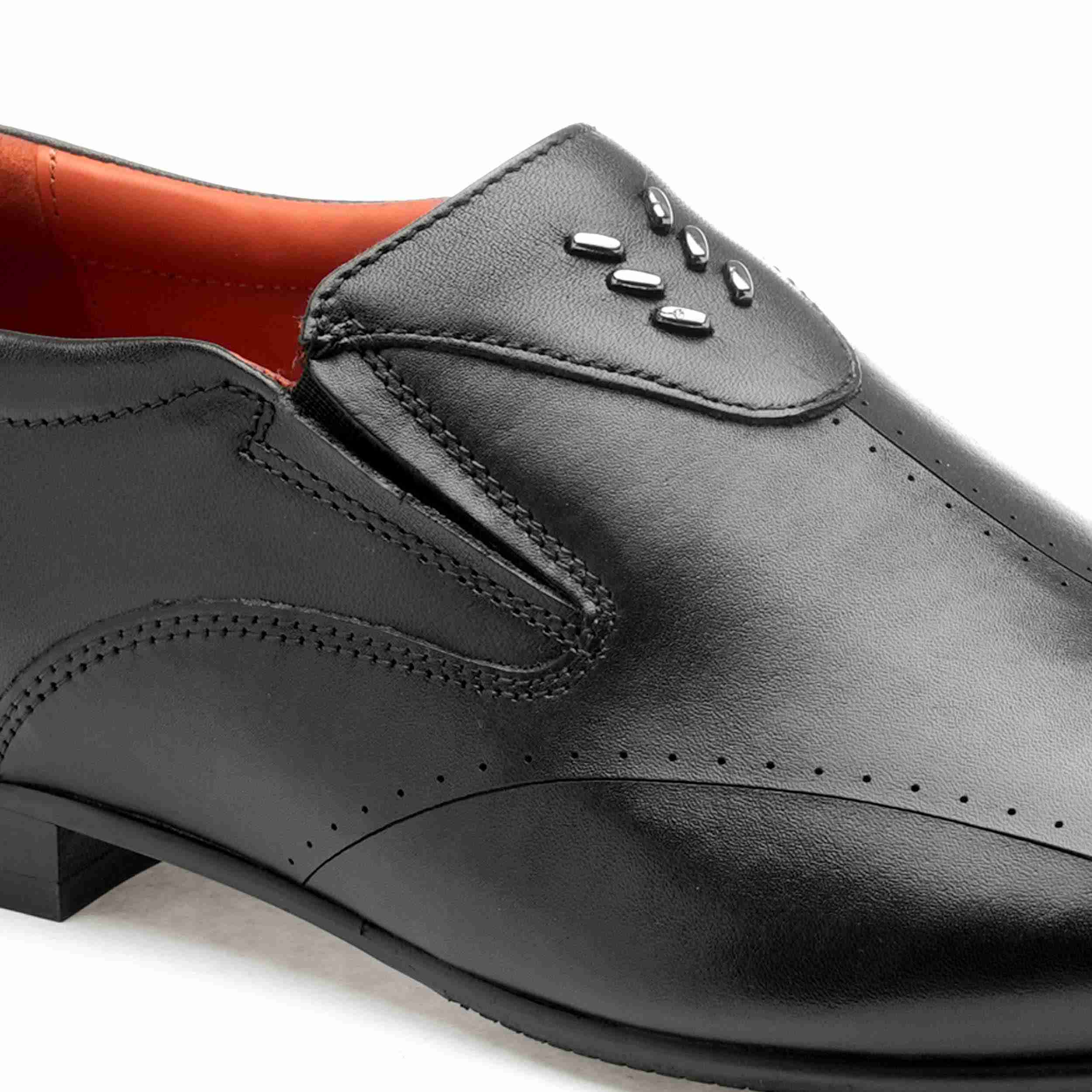The Tera Ruosh Men Black Occasion Slip-On