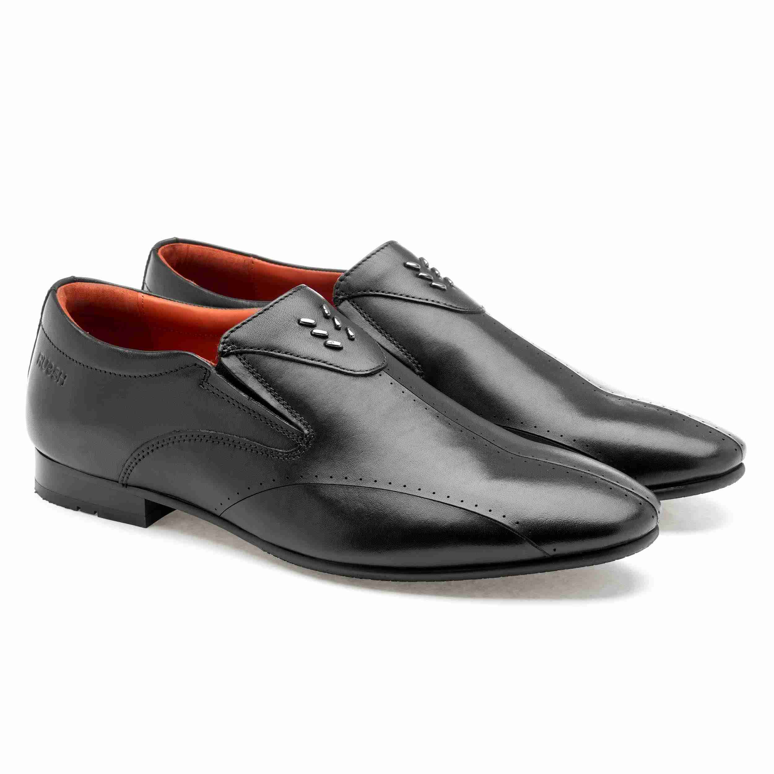The Tera Ruosh Men Black Occasion Slip-On