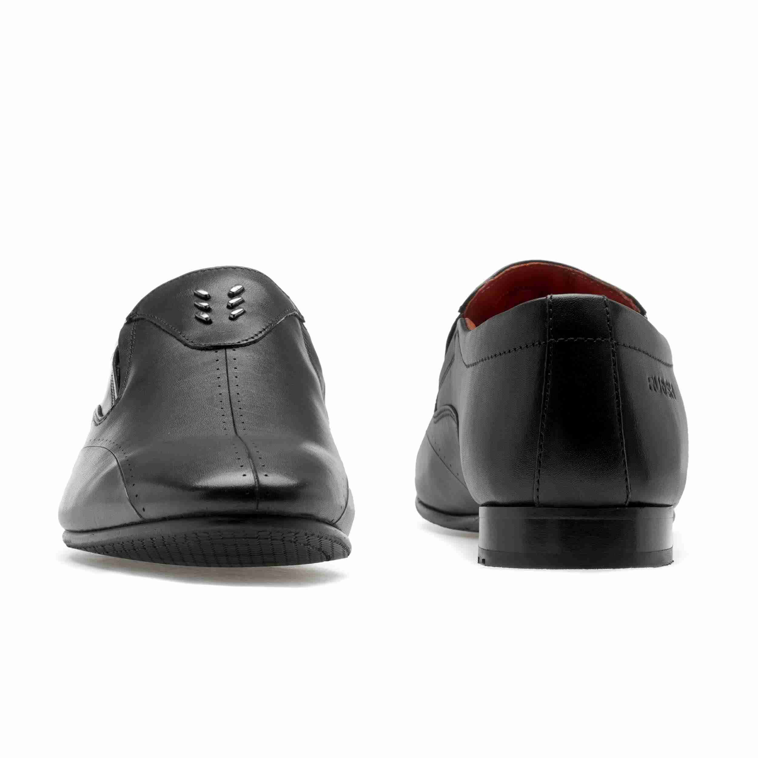 The Tera Ruosh Men Black Occasion Slip-On