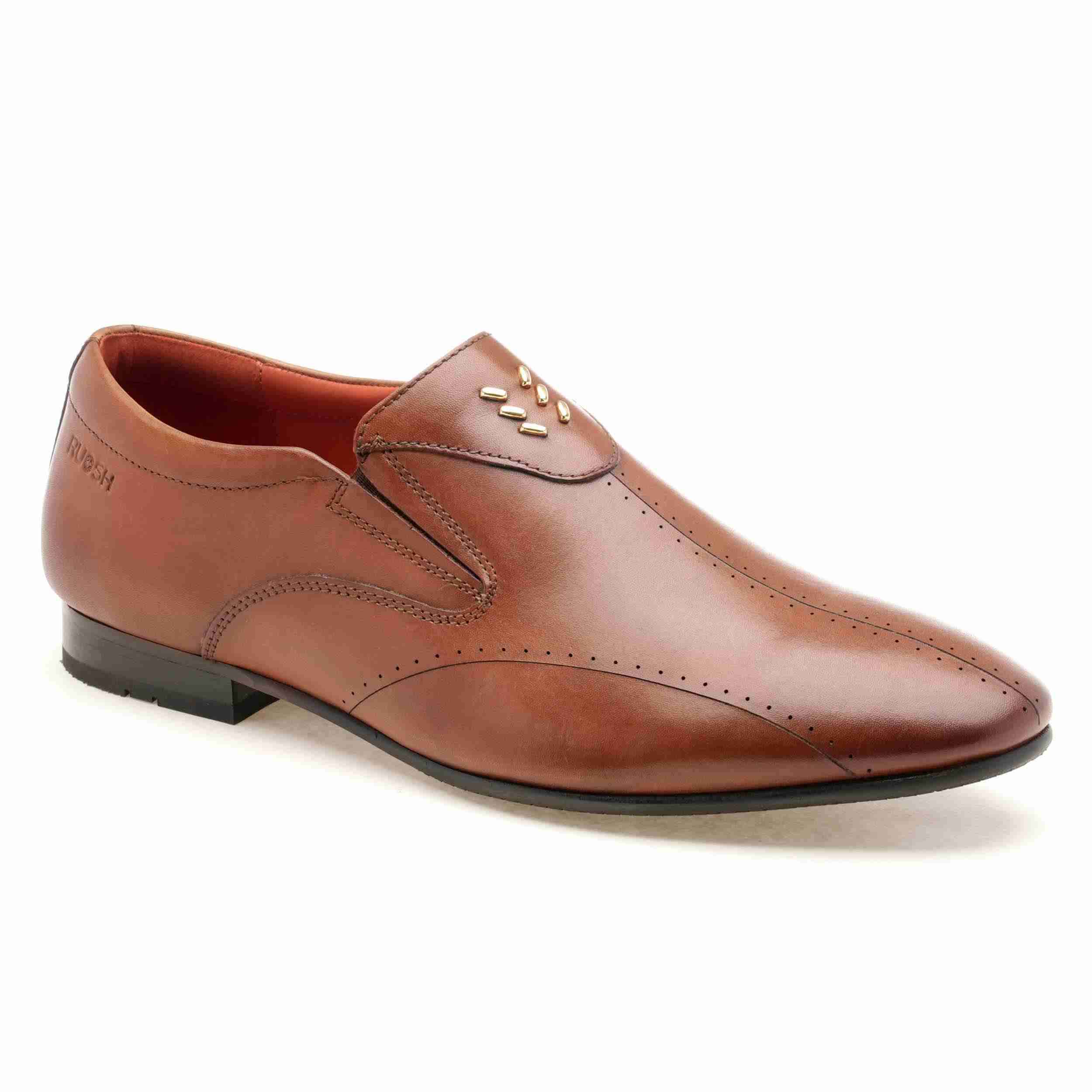 The Tera Ruosh Men Tan Occasion Slip-On
