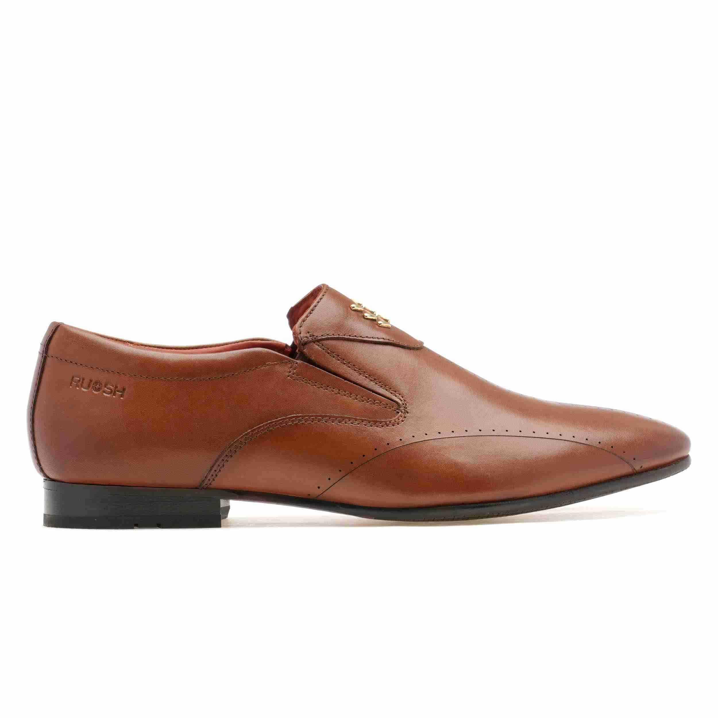 The Tera Ruosh Men Tan Occasion Slip-On