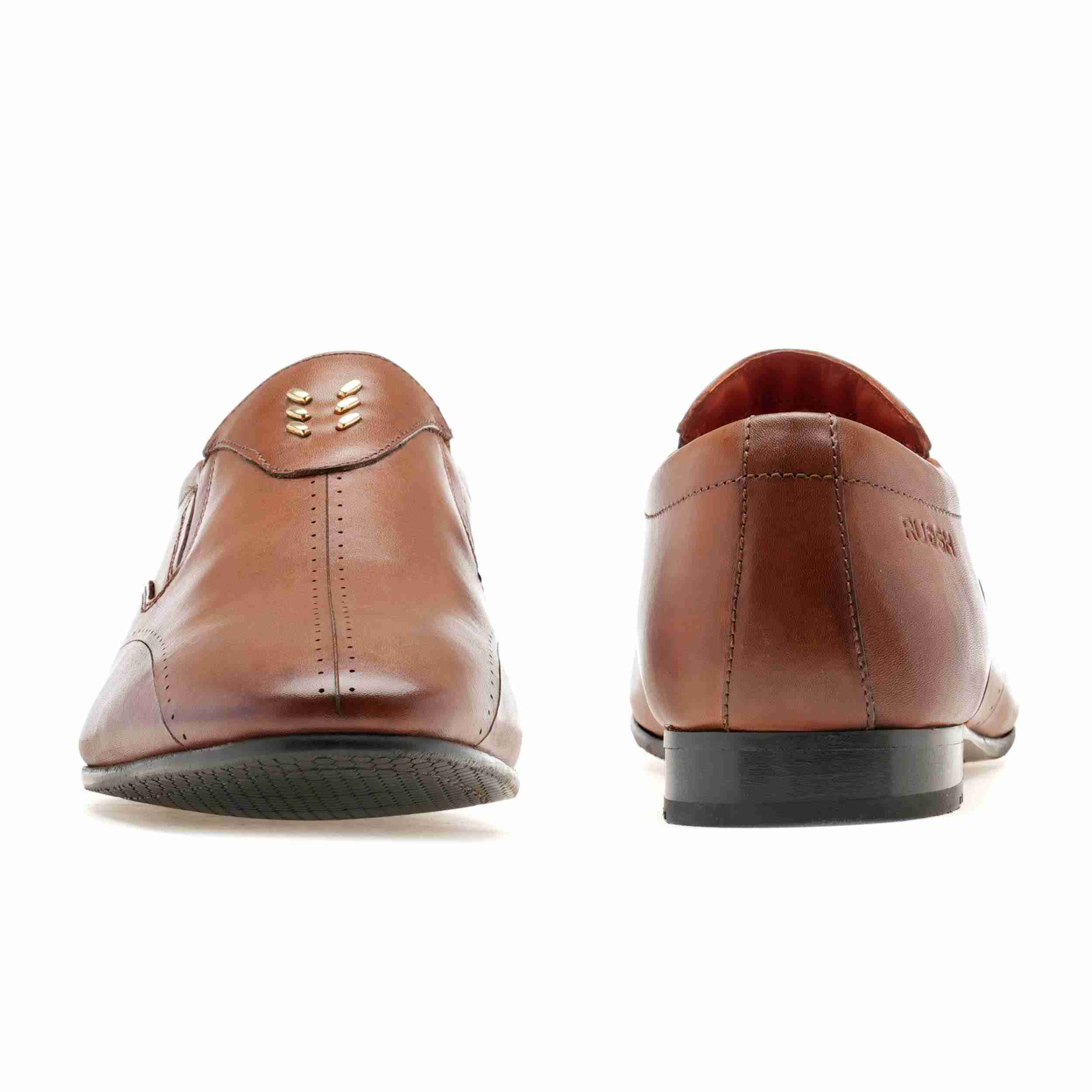 The Tera Ruosh Men Tan Occasion Slip-On