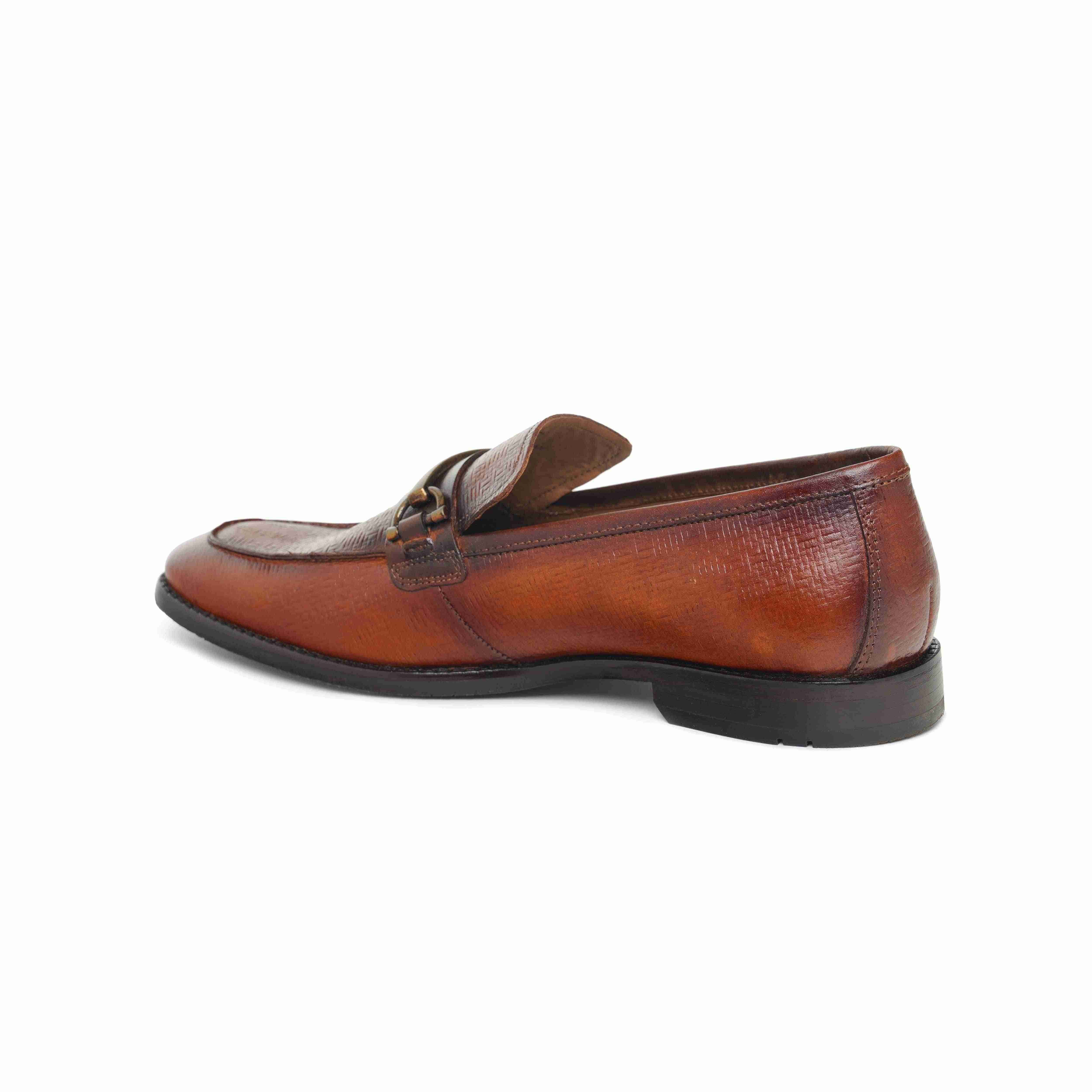 The Battia Ruosh Men Tan Formal Slip-On