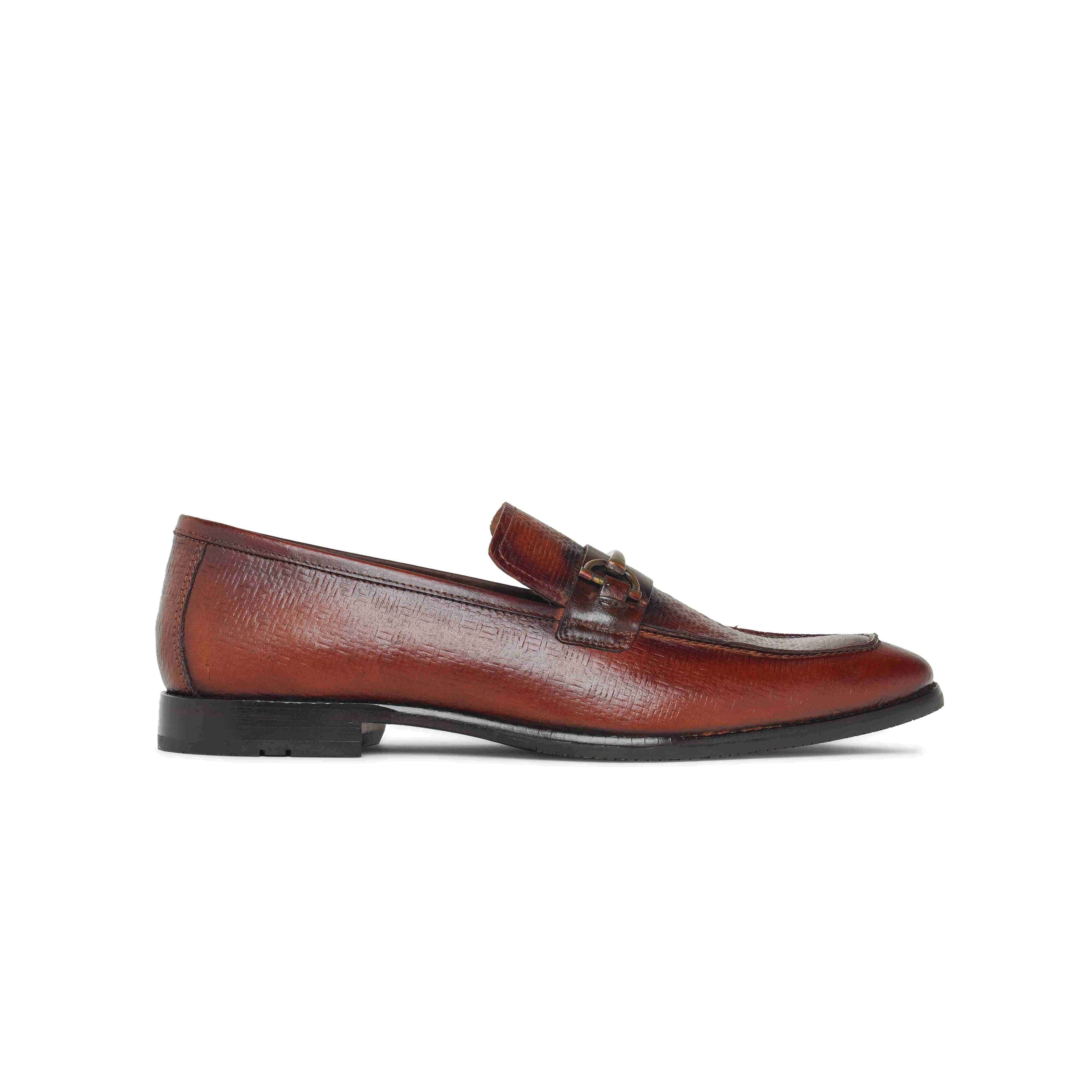 The Battia Ruosh Men Tan Formal Slip-On