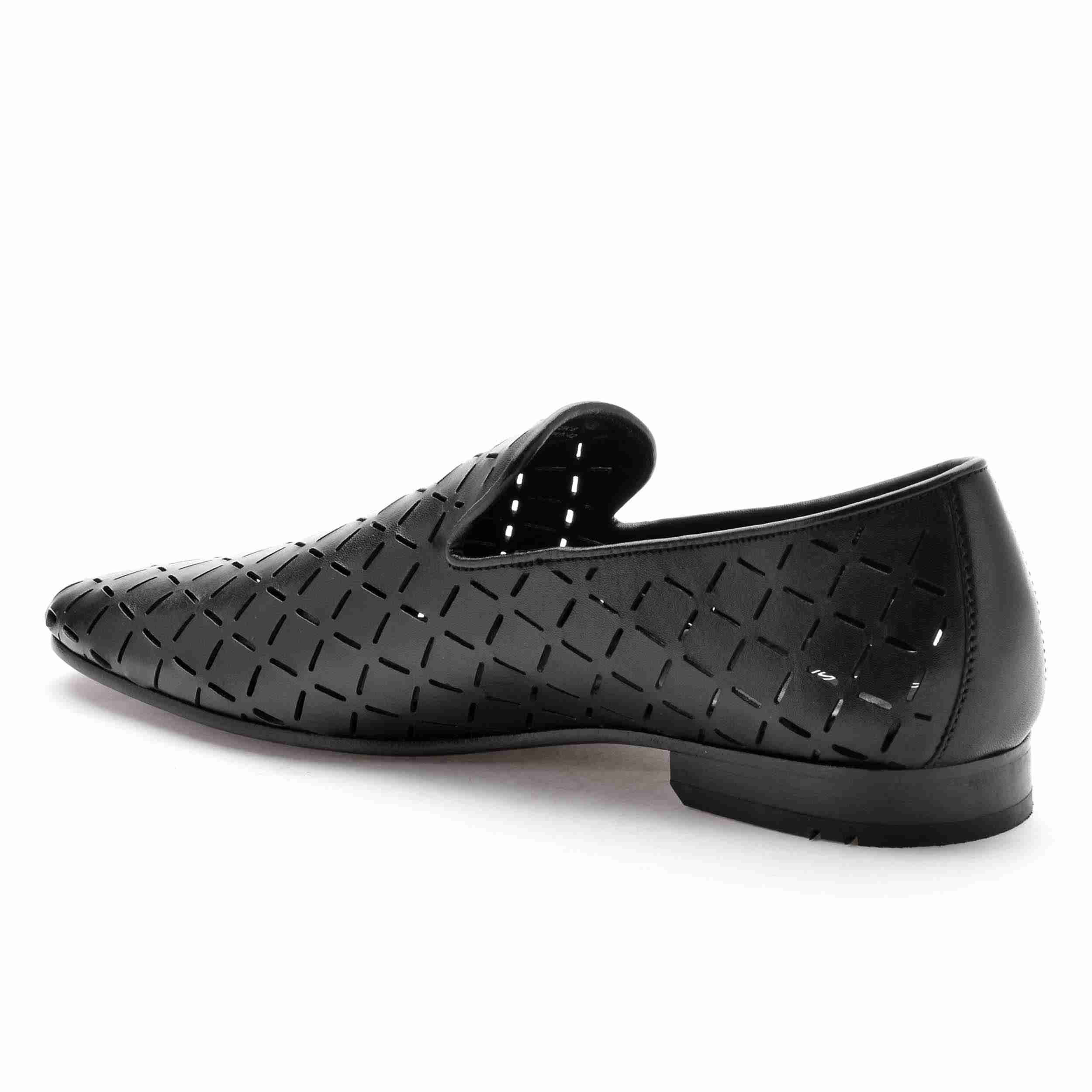 The Paul Ruosh Men Black Occasion Slip-On
