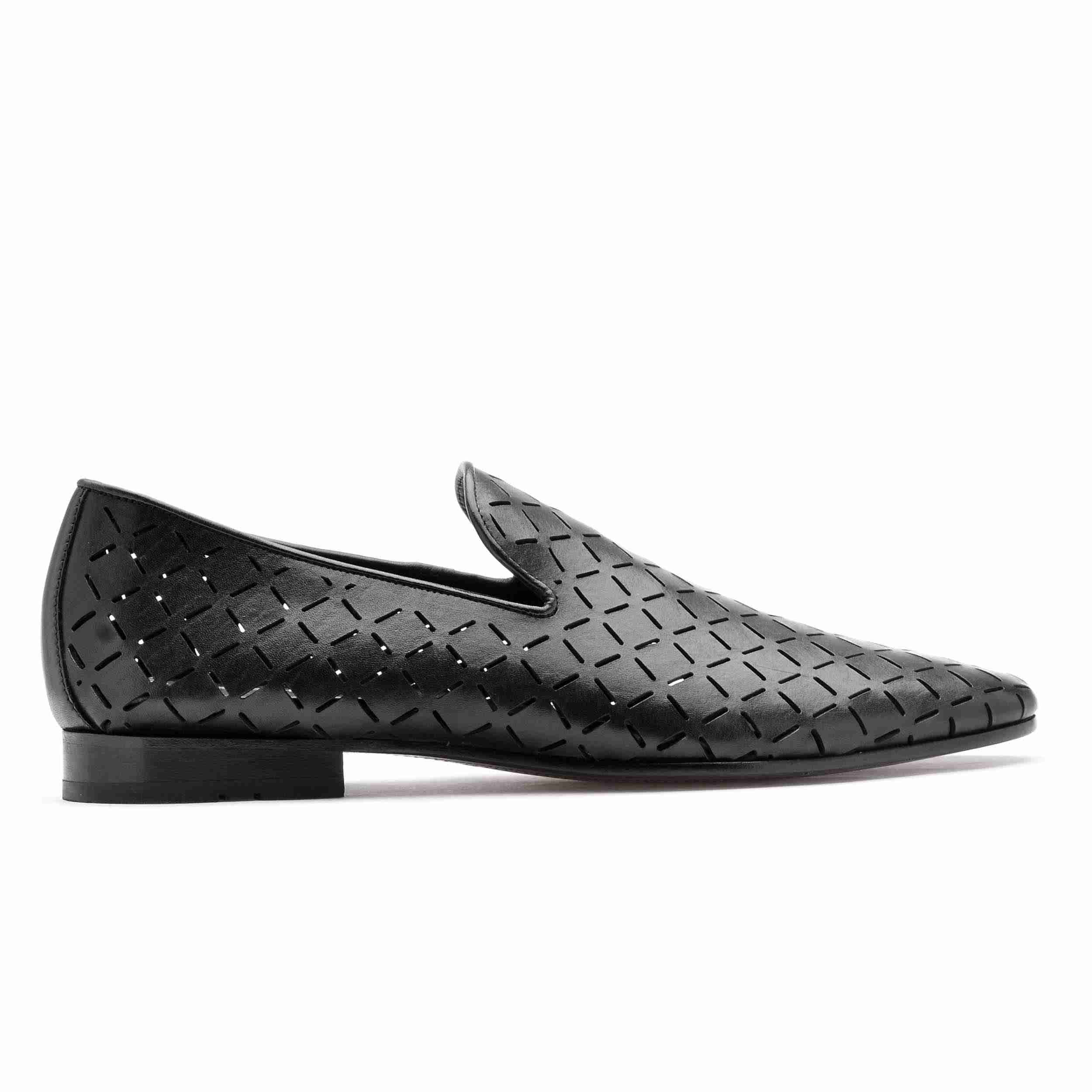 The Paul Ruosh Men Black Occasion Slip-On