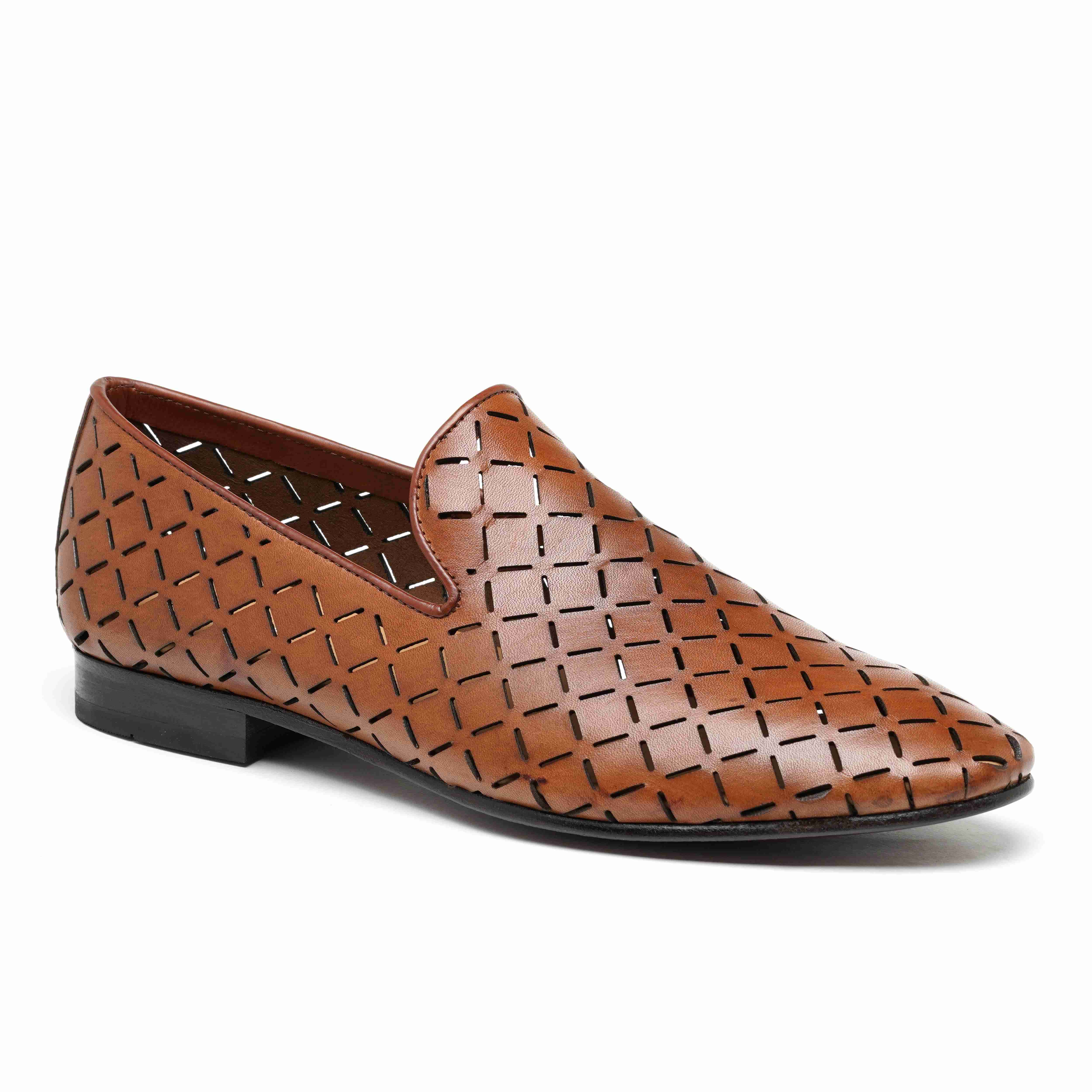 The Kotan Ruosh Men Tan Occasion Slip-On