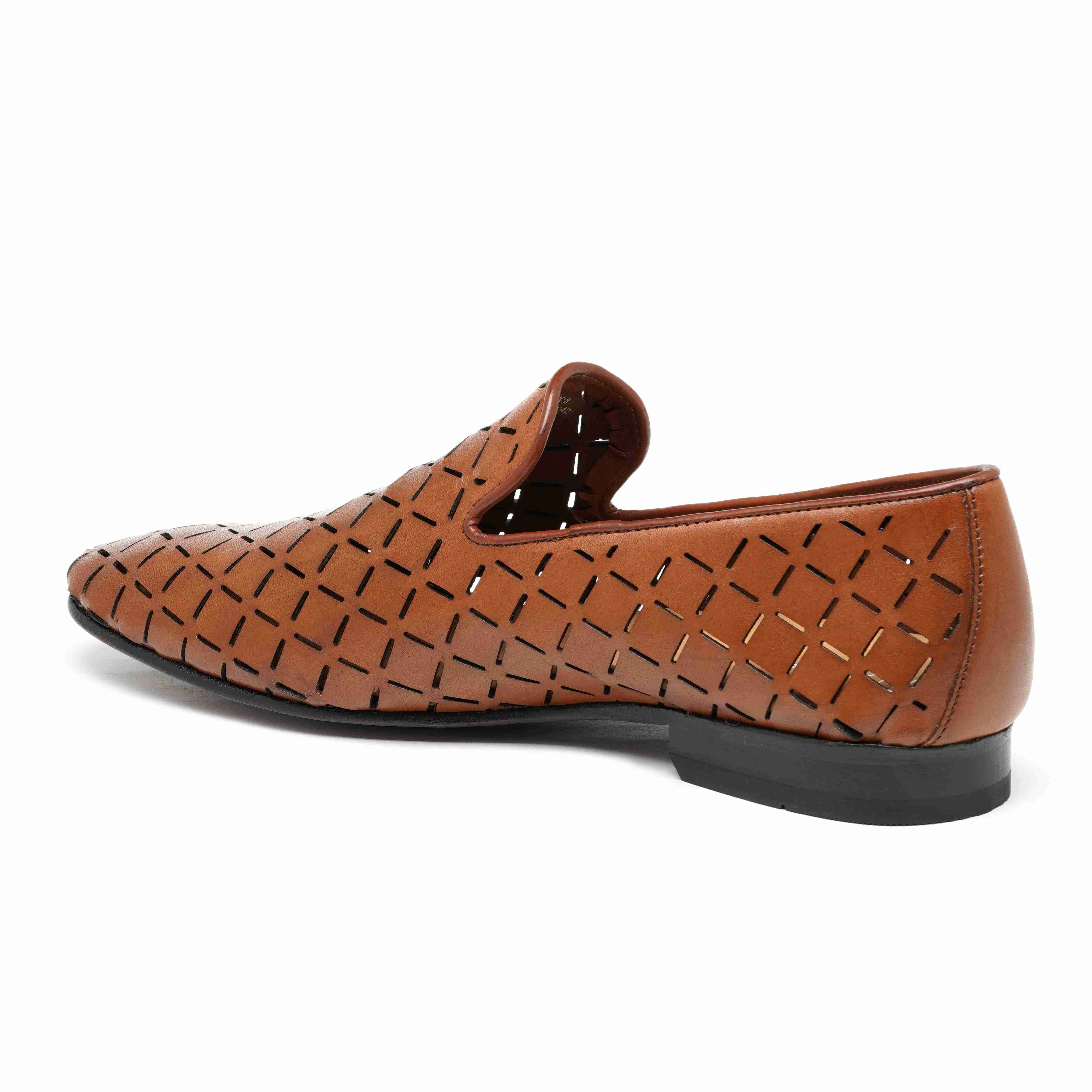 The Kotan Ruosh Men Tan Occasion Slip-On