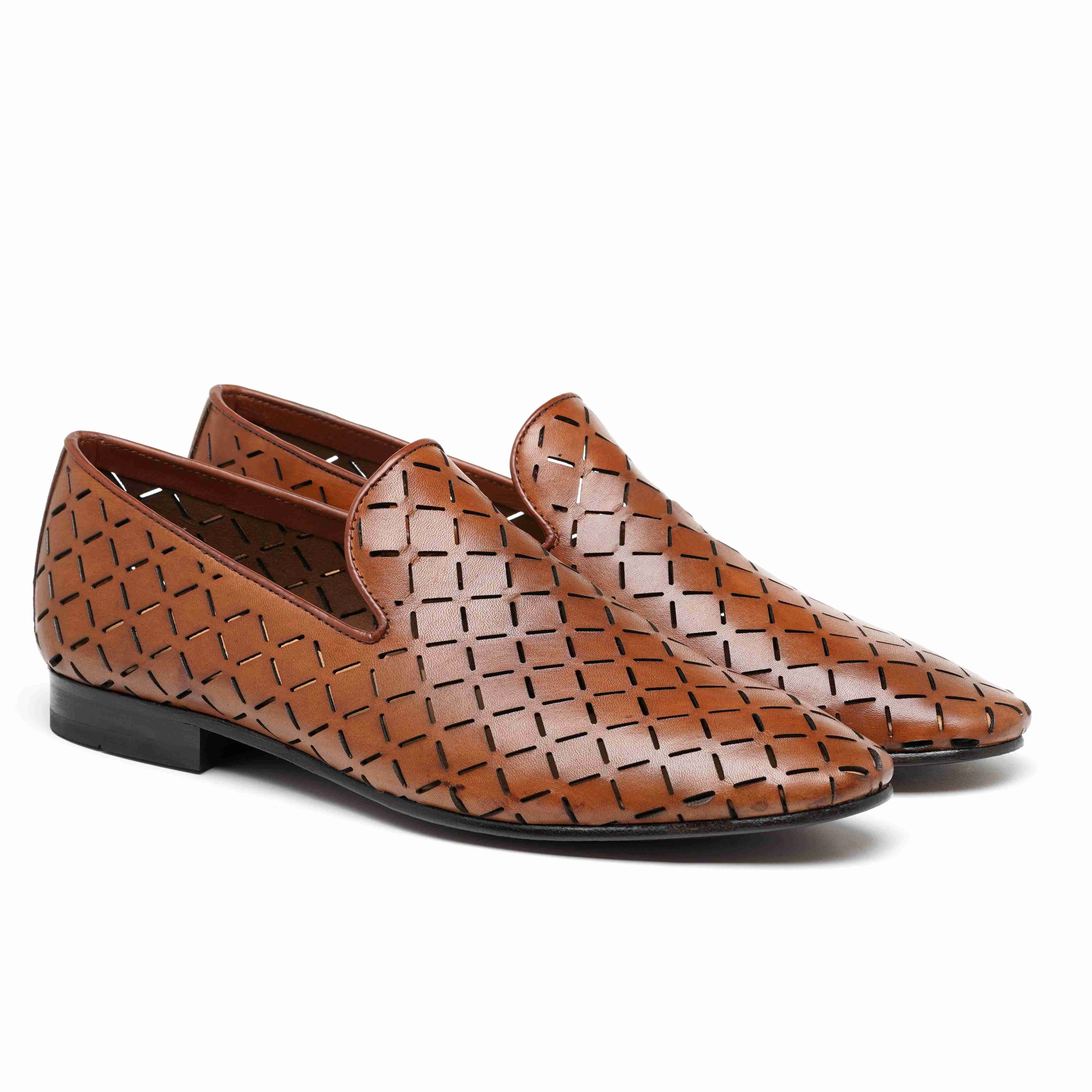 The Kotan Ruosh Men Tan Occasion Slip-On