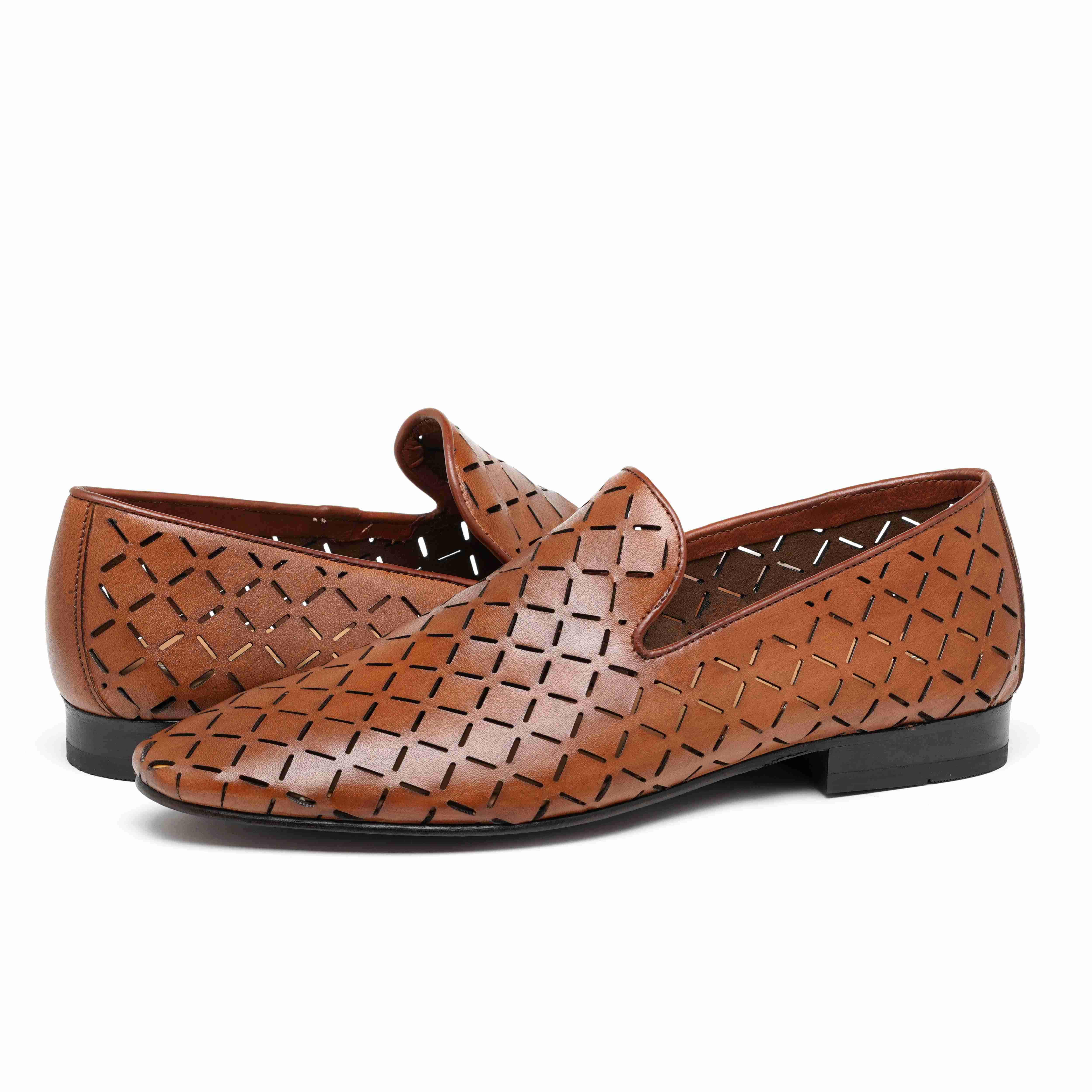 The Kotan Ruosh Men Tan Occasion Slip-On