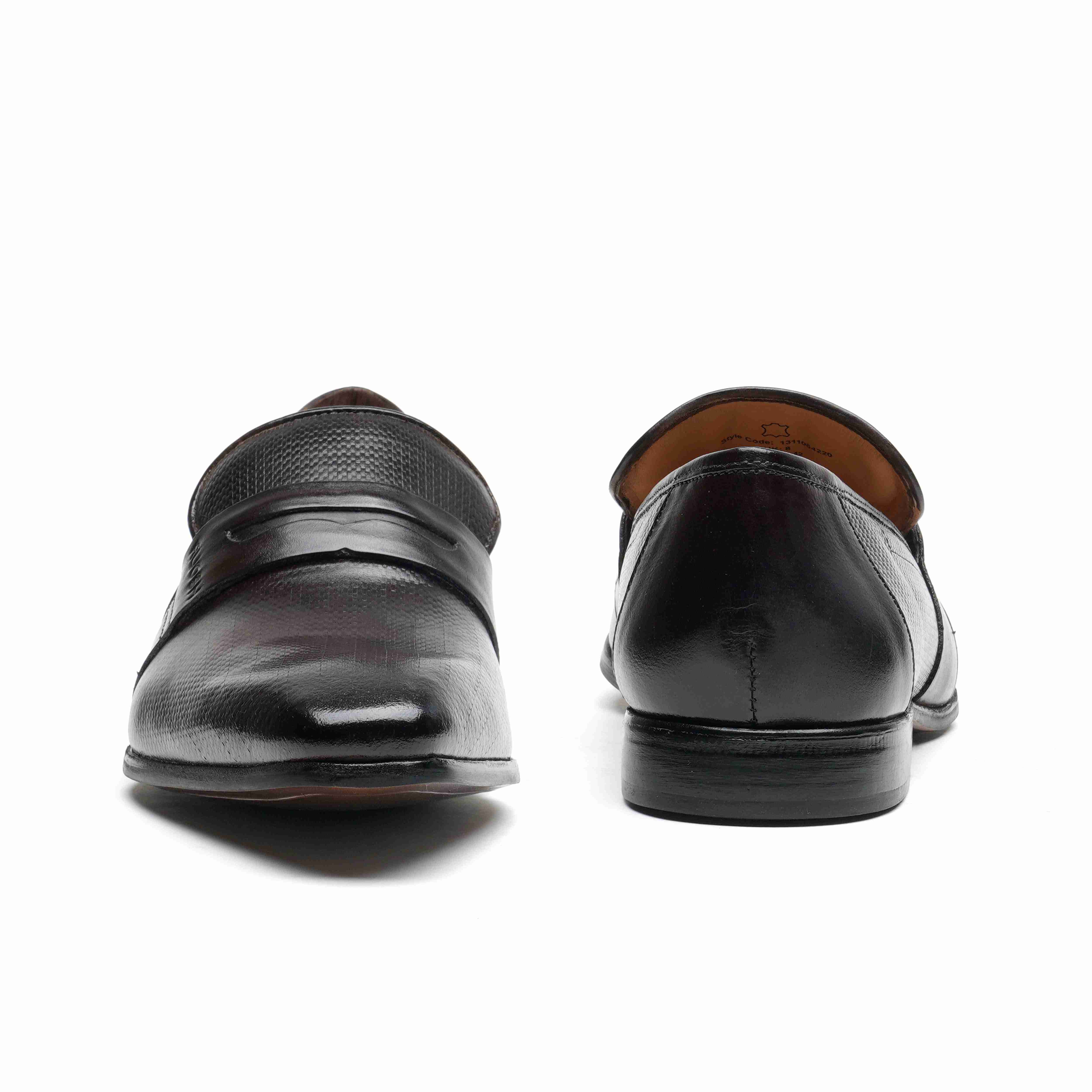 The King Ruosh Men Brown Penny Loafer