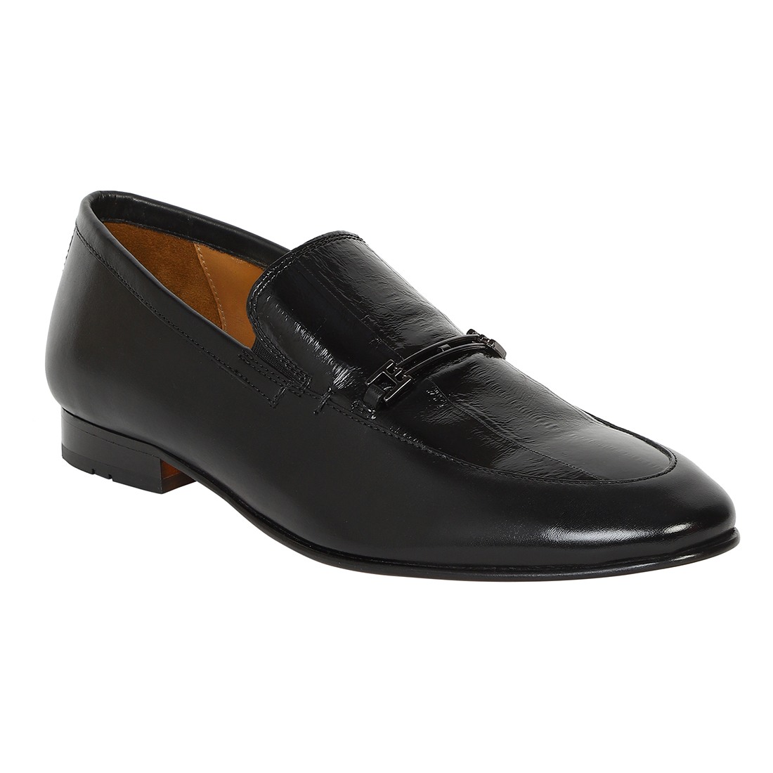 The Paul Ruosh Men Black Occasion Slip-On