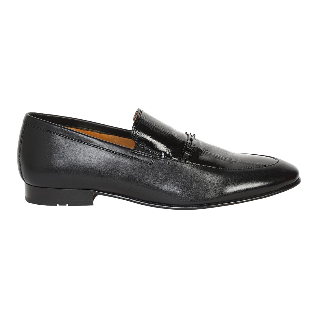 The Paul Ruosh Men Black Occasion Slip-On