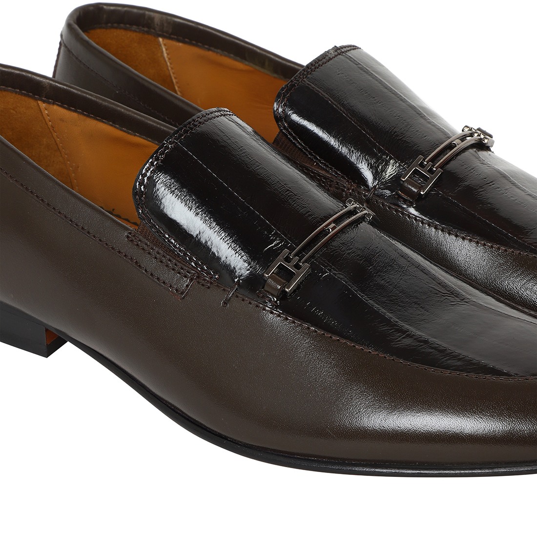 The Paul Ruosh Men Burgundy Occasion Slip-On