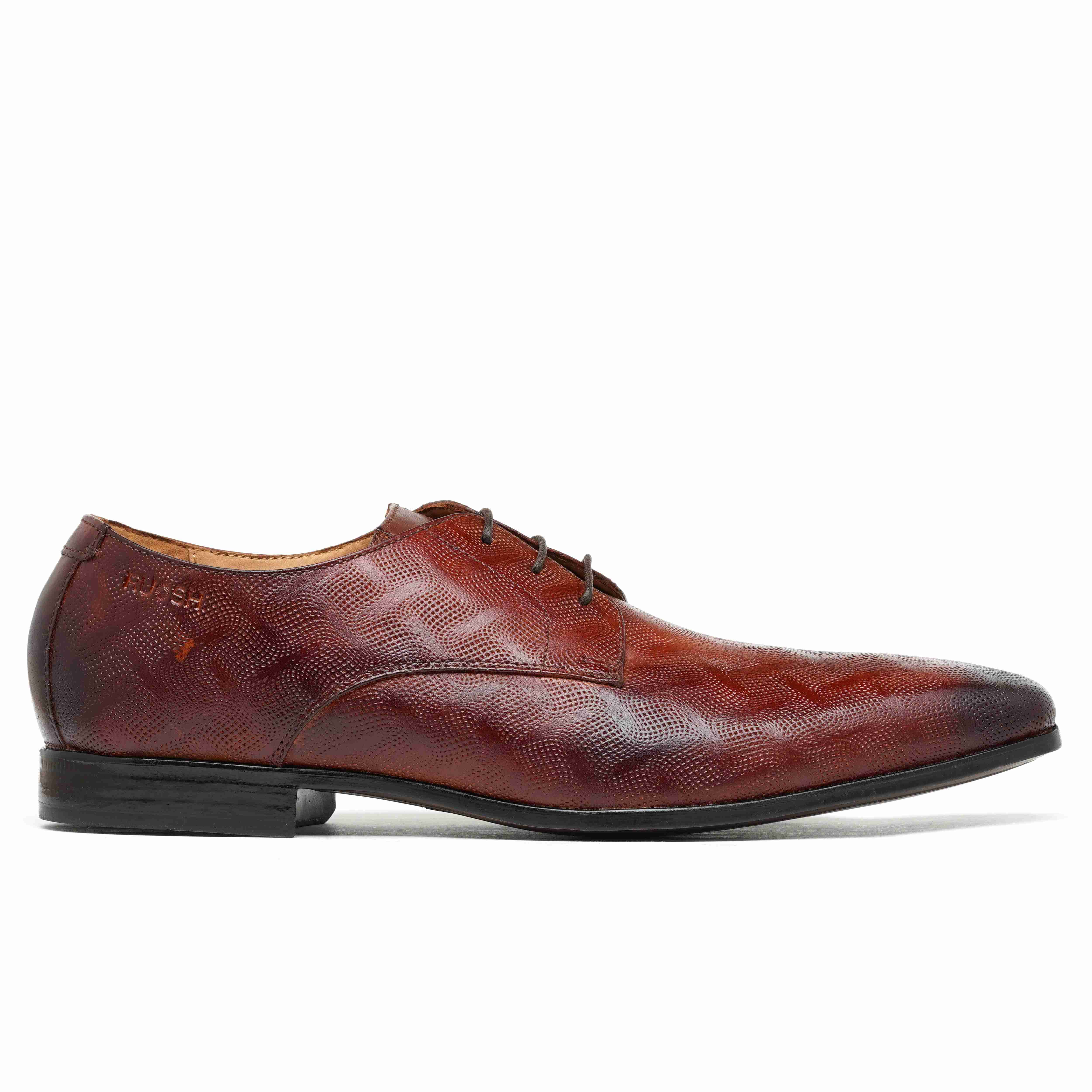 The King Ruosh Men Tan Formal Lace-Up
