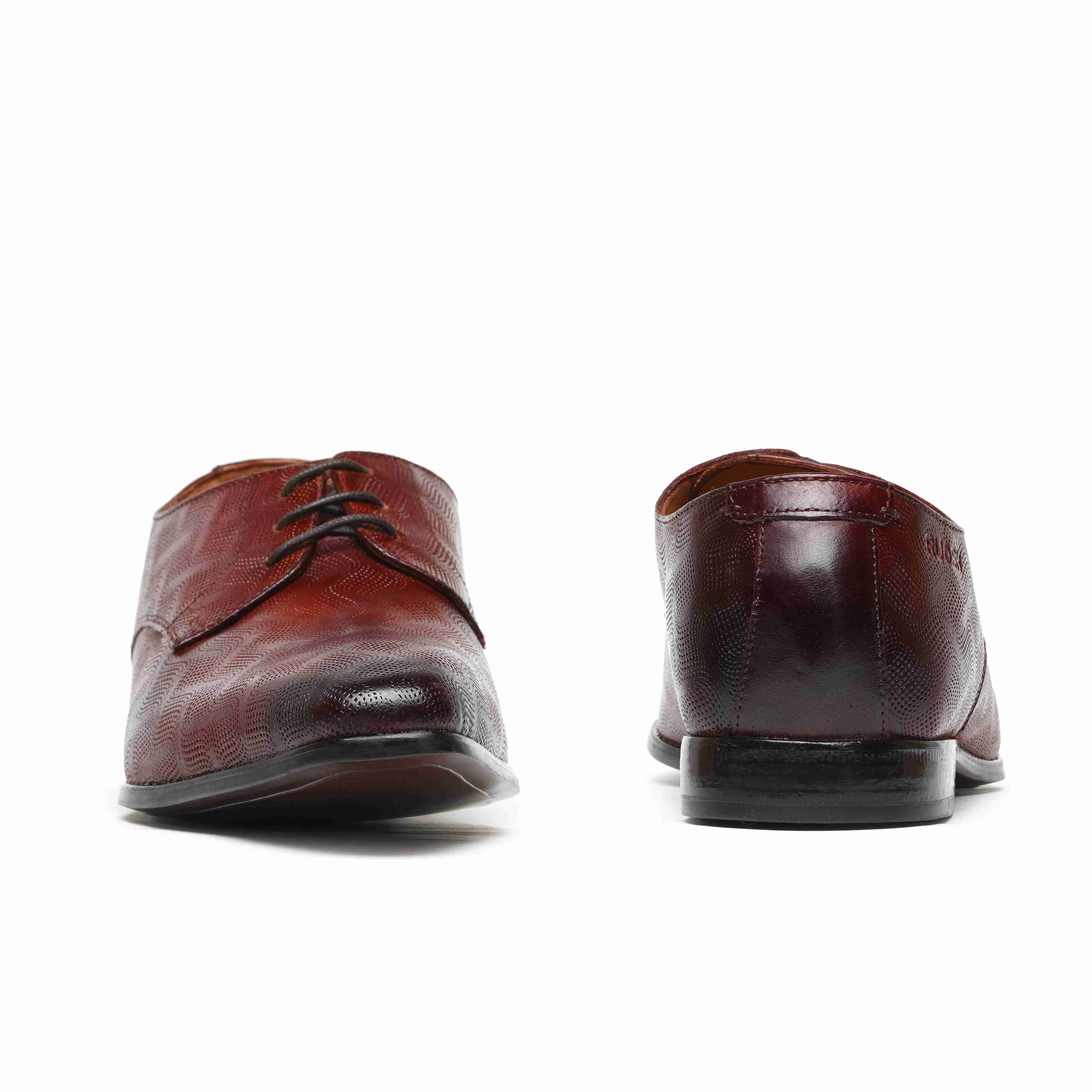 The King Ruosh Men Tan Formal Lace-Up