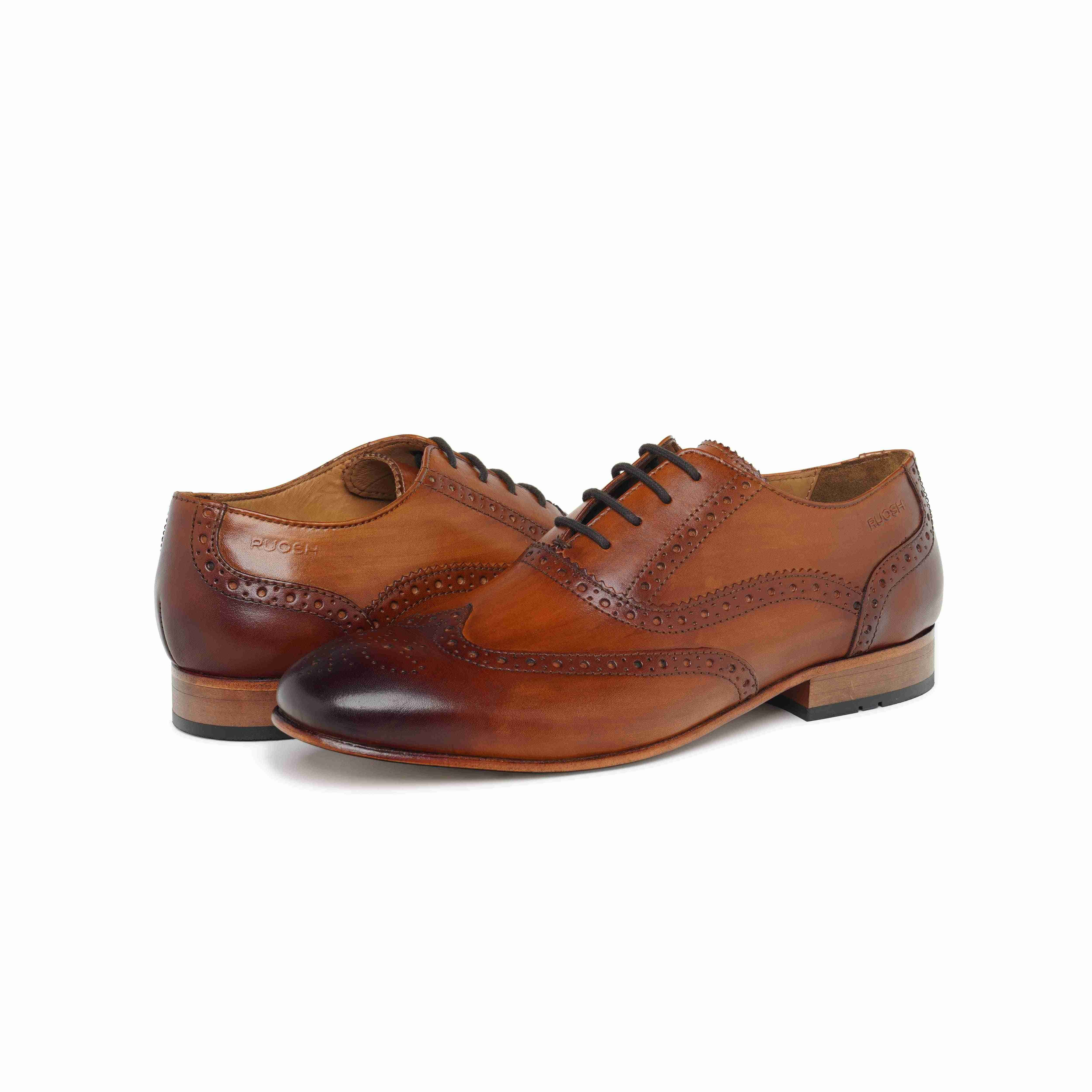 The Tivoli Ruosh Men Tan Oxford Brogue
