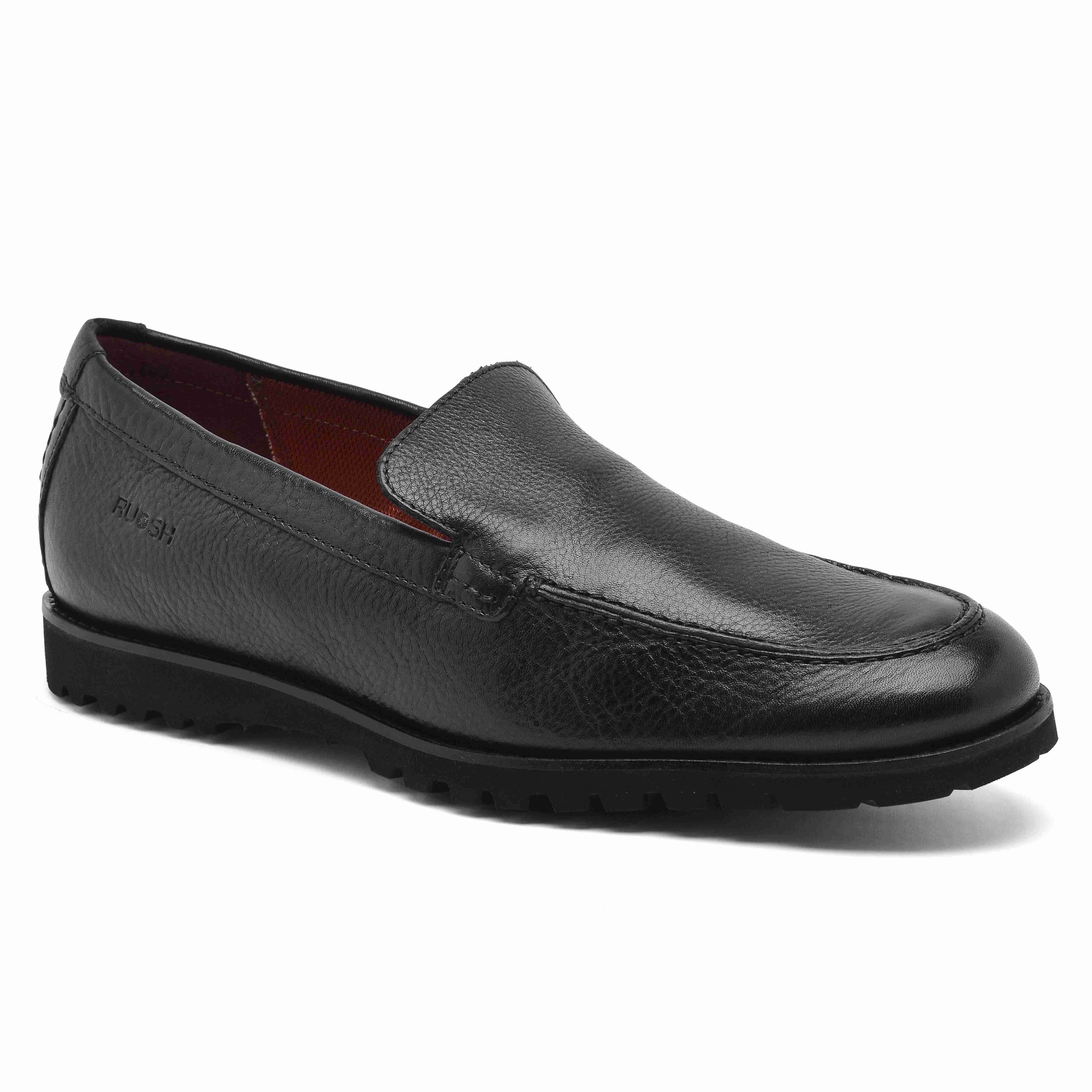 The Otes Ruosh Men Black Casual Loafer