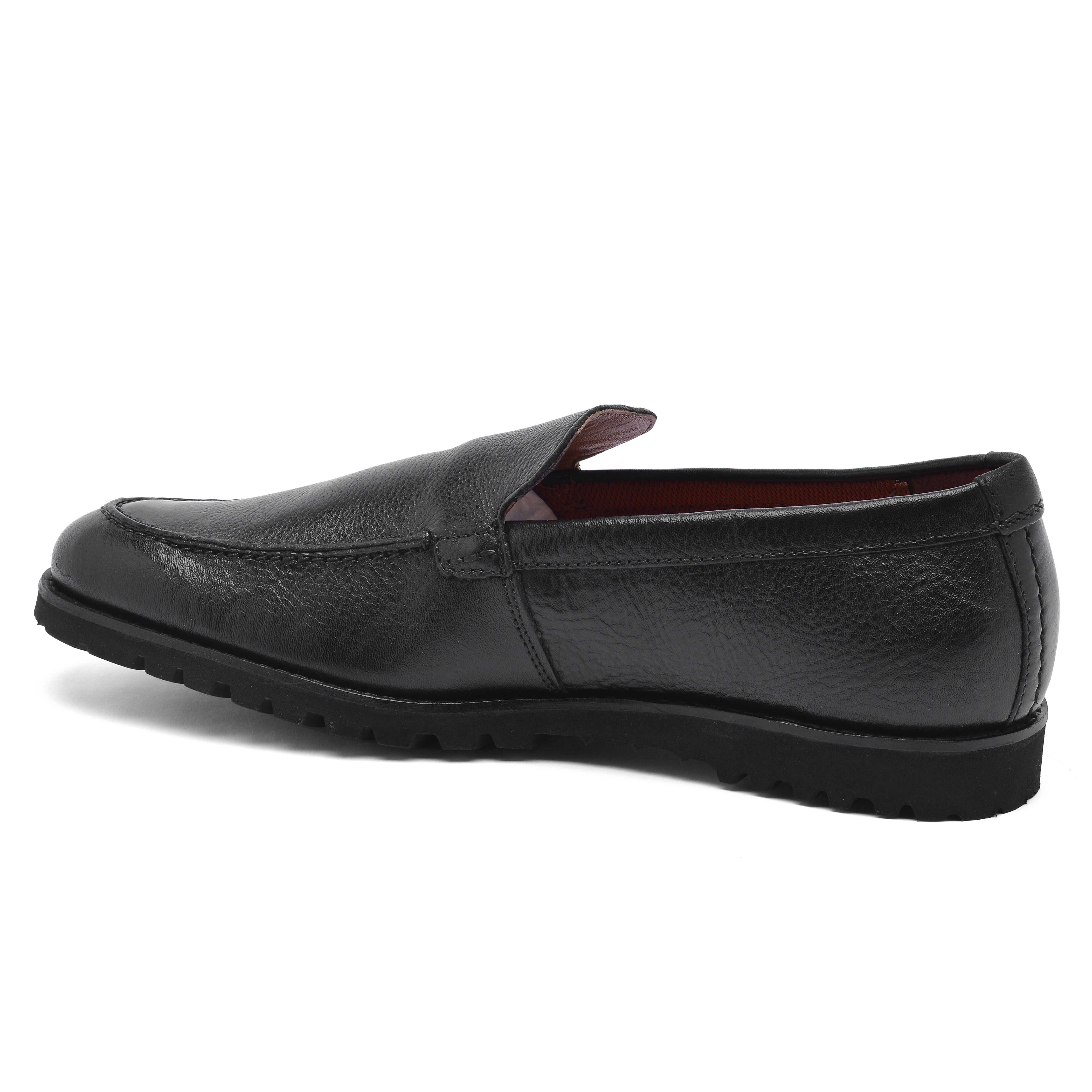 The Otes Ruosh Men Black Casual Loafer
