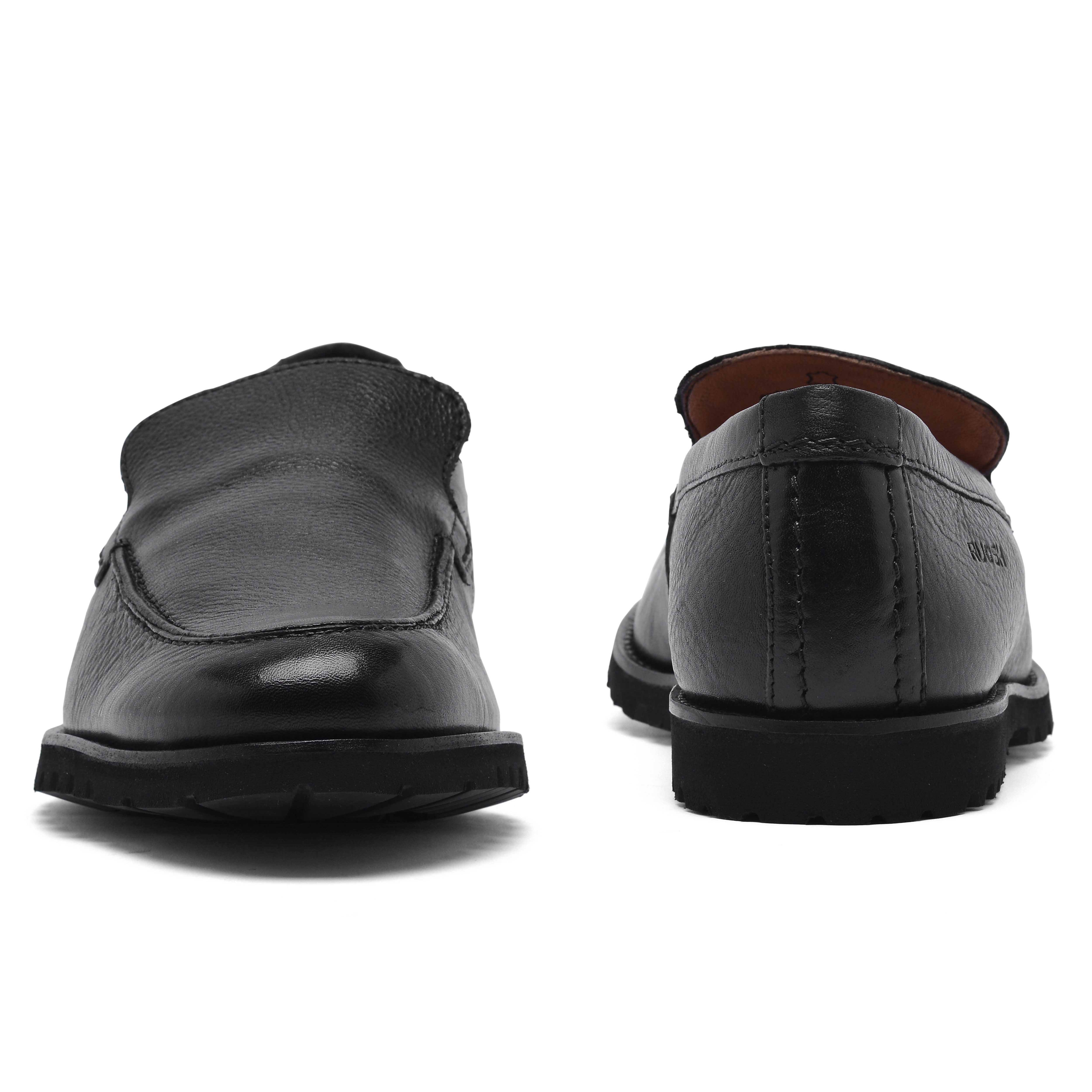 The Otes Ruosh Men Black Casual Loafer