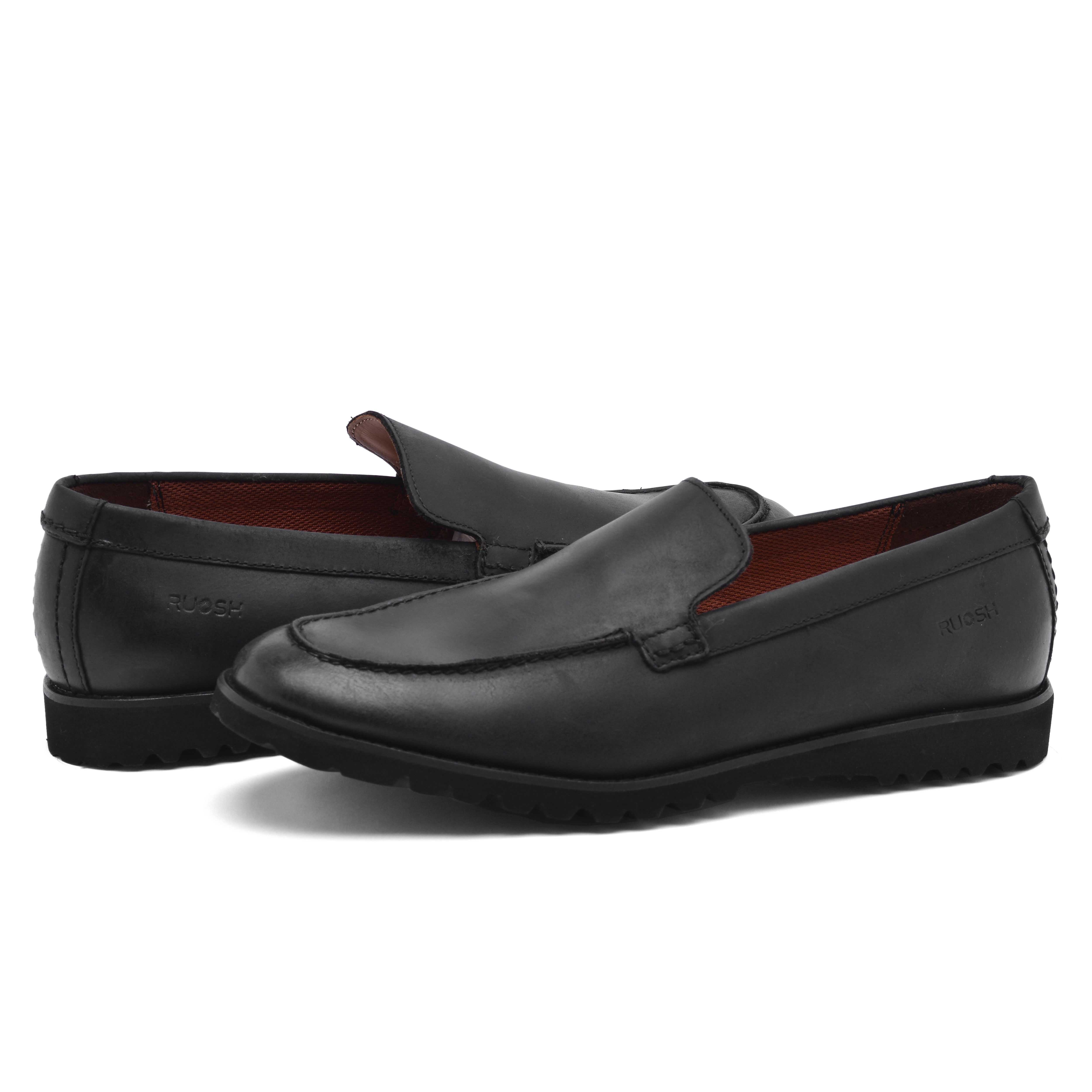 The Otes Ruosh Men Black Casual Boot