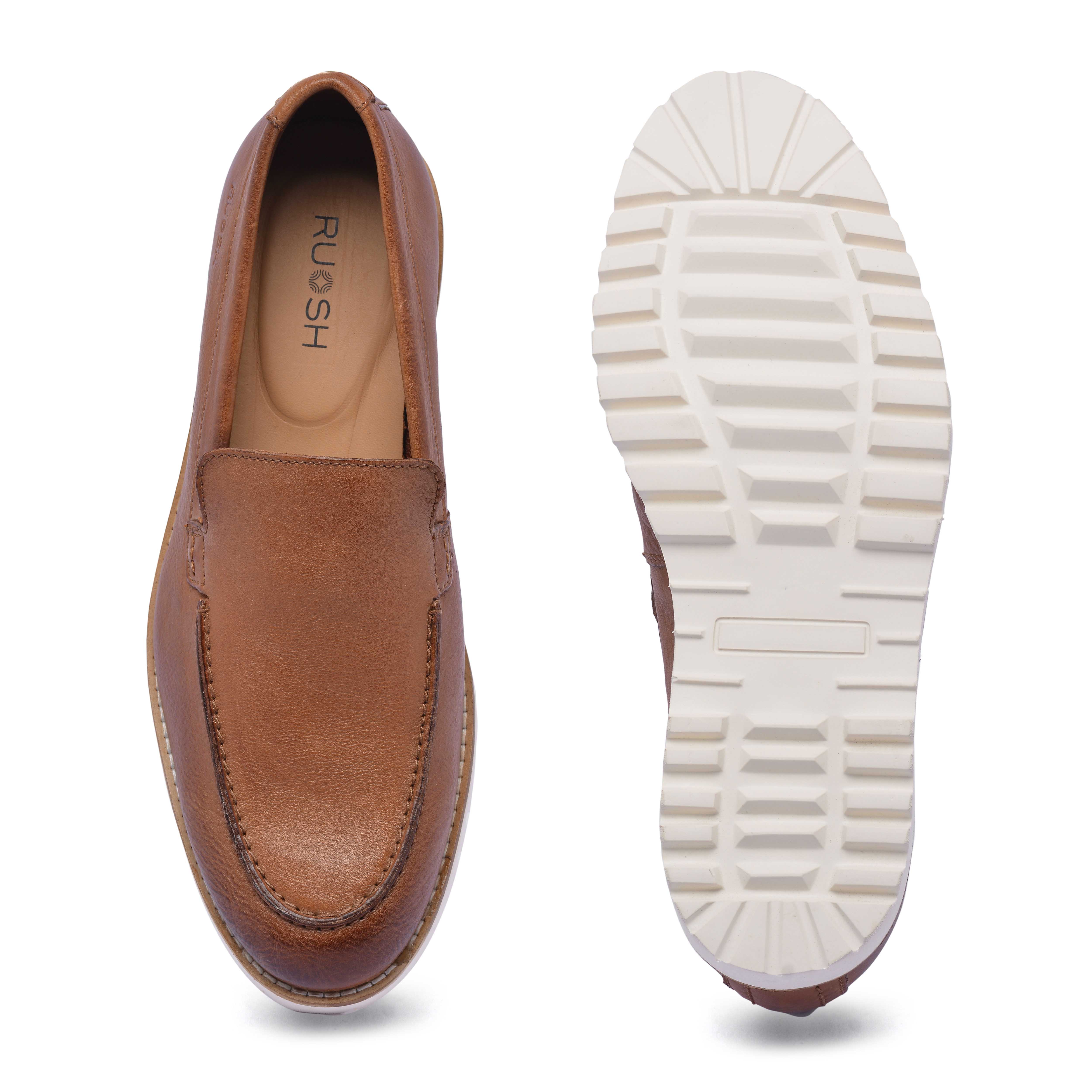 The Otes Ruosh Men Tan Casual Loafer