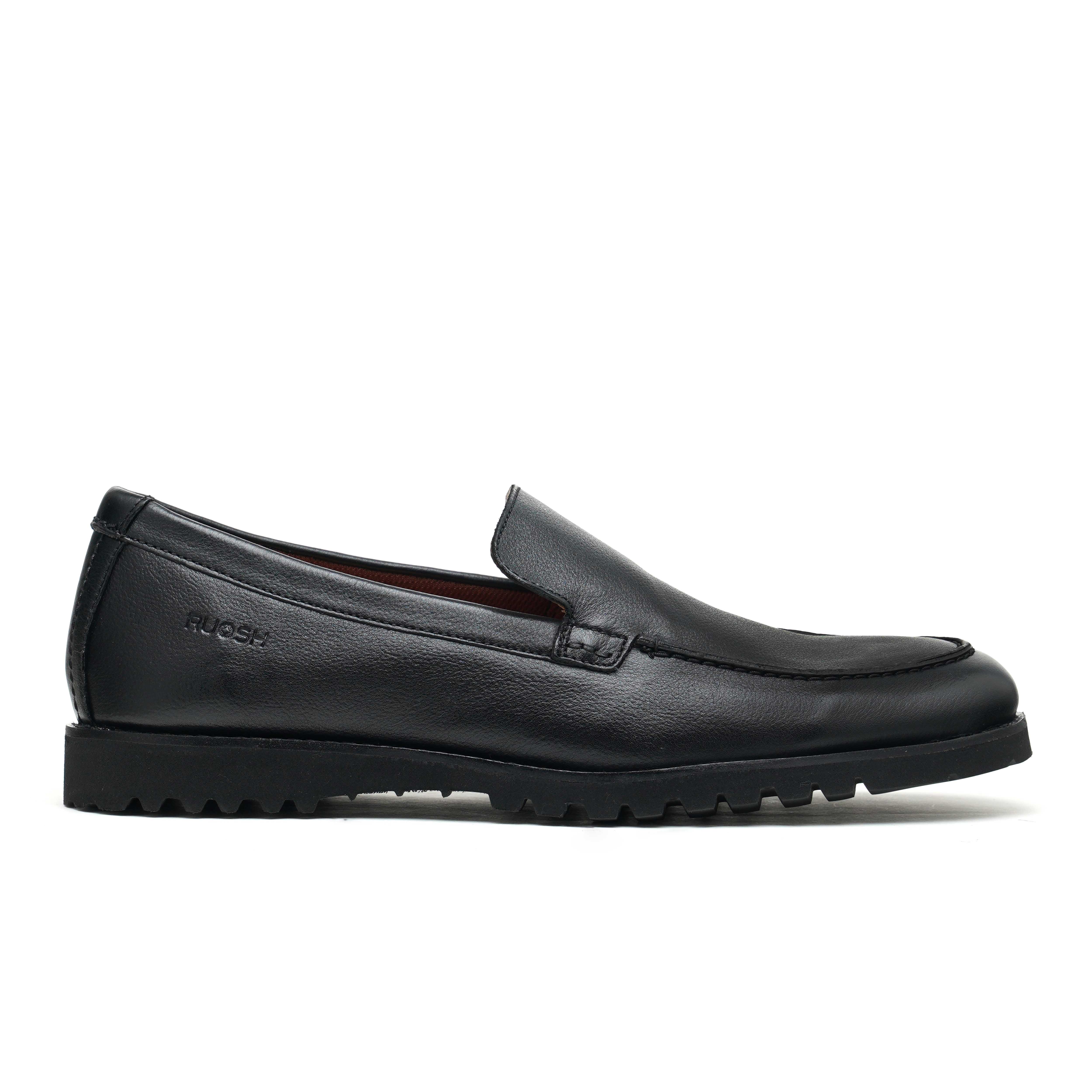The Otes Ruosh Men Black Casual Loafer