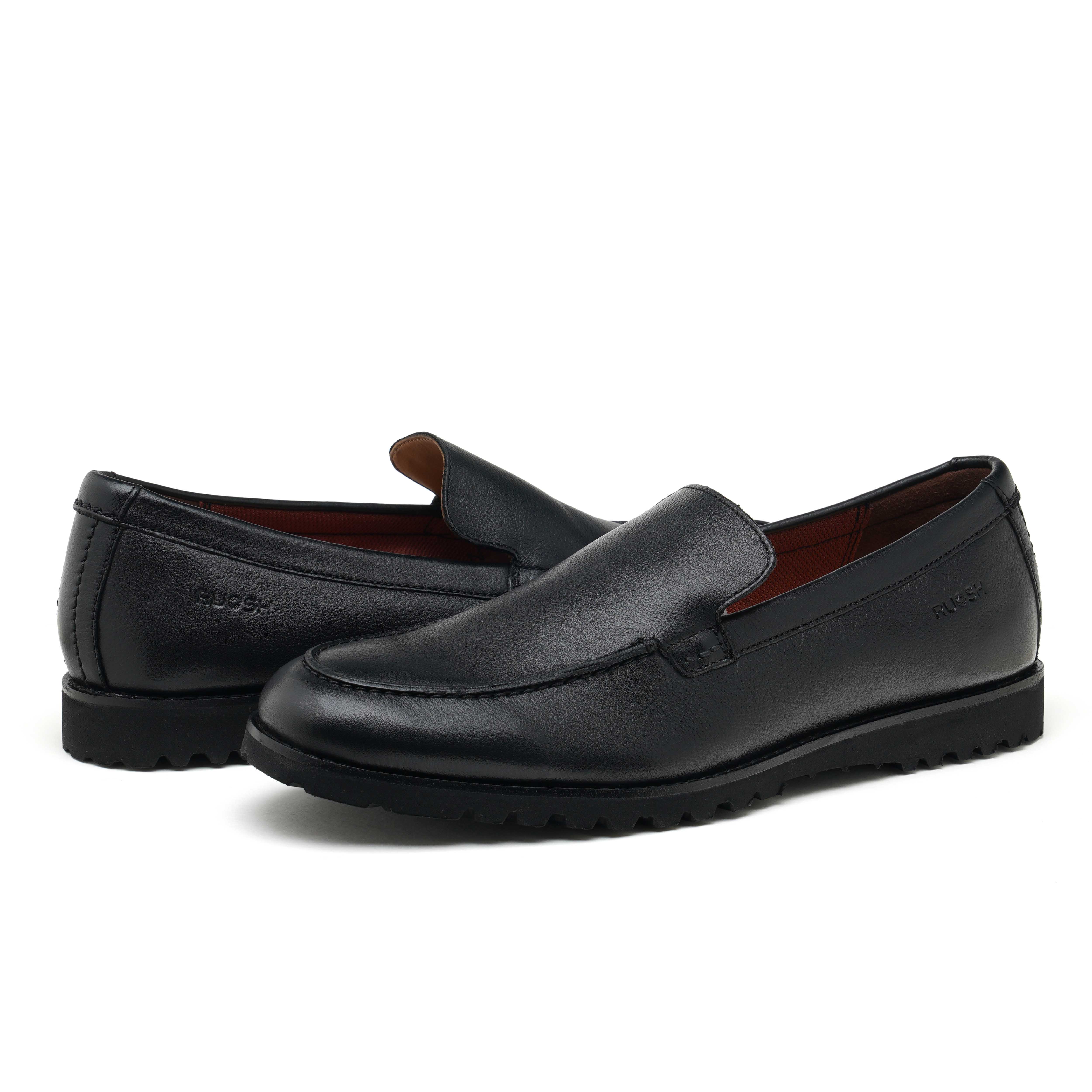 The Otes Ruosh Men Black Casual Loafer