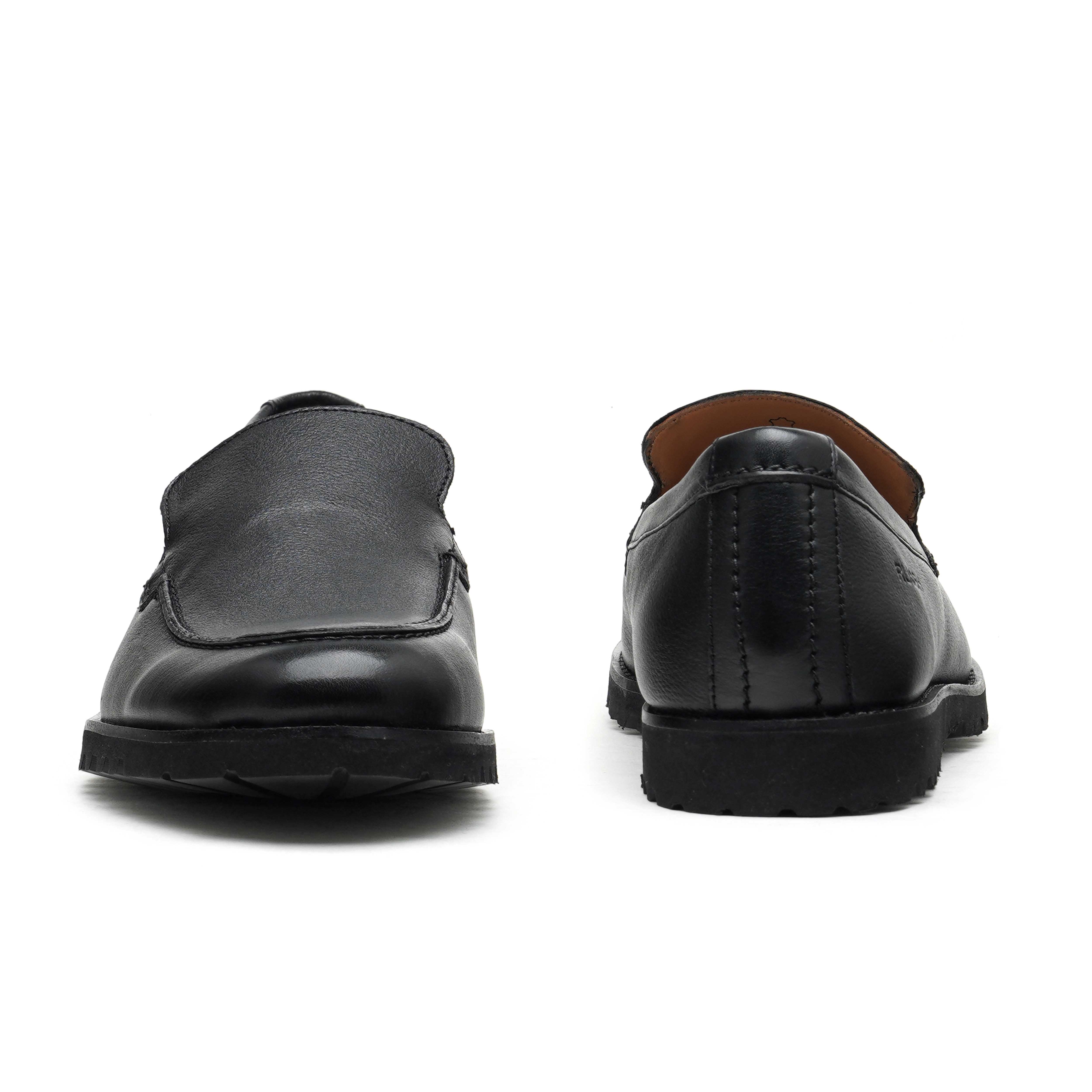 The Otes Ruosh Men Black Casual Loafer