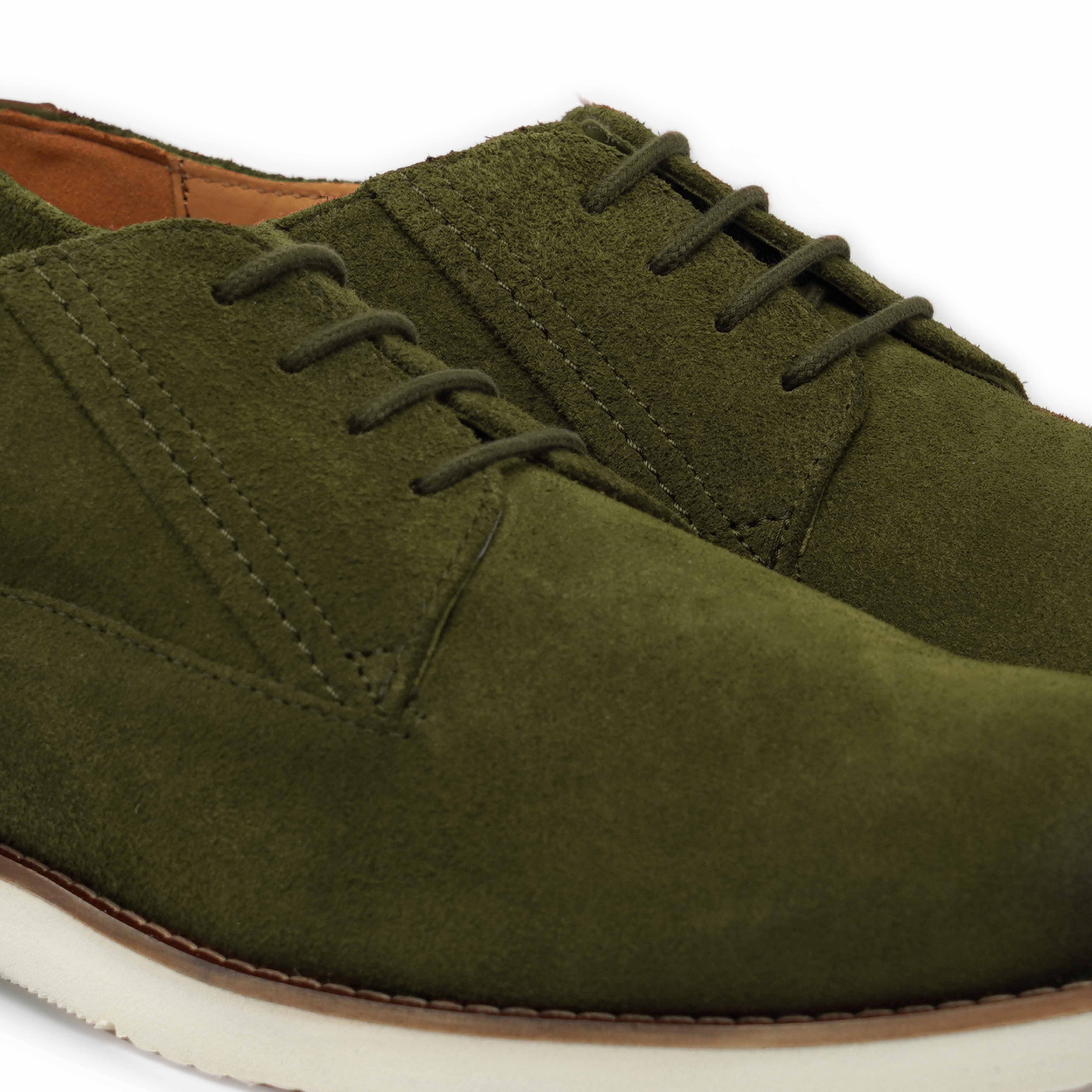 The Nice Ruosh Men Olive Green Casual Sneaker