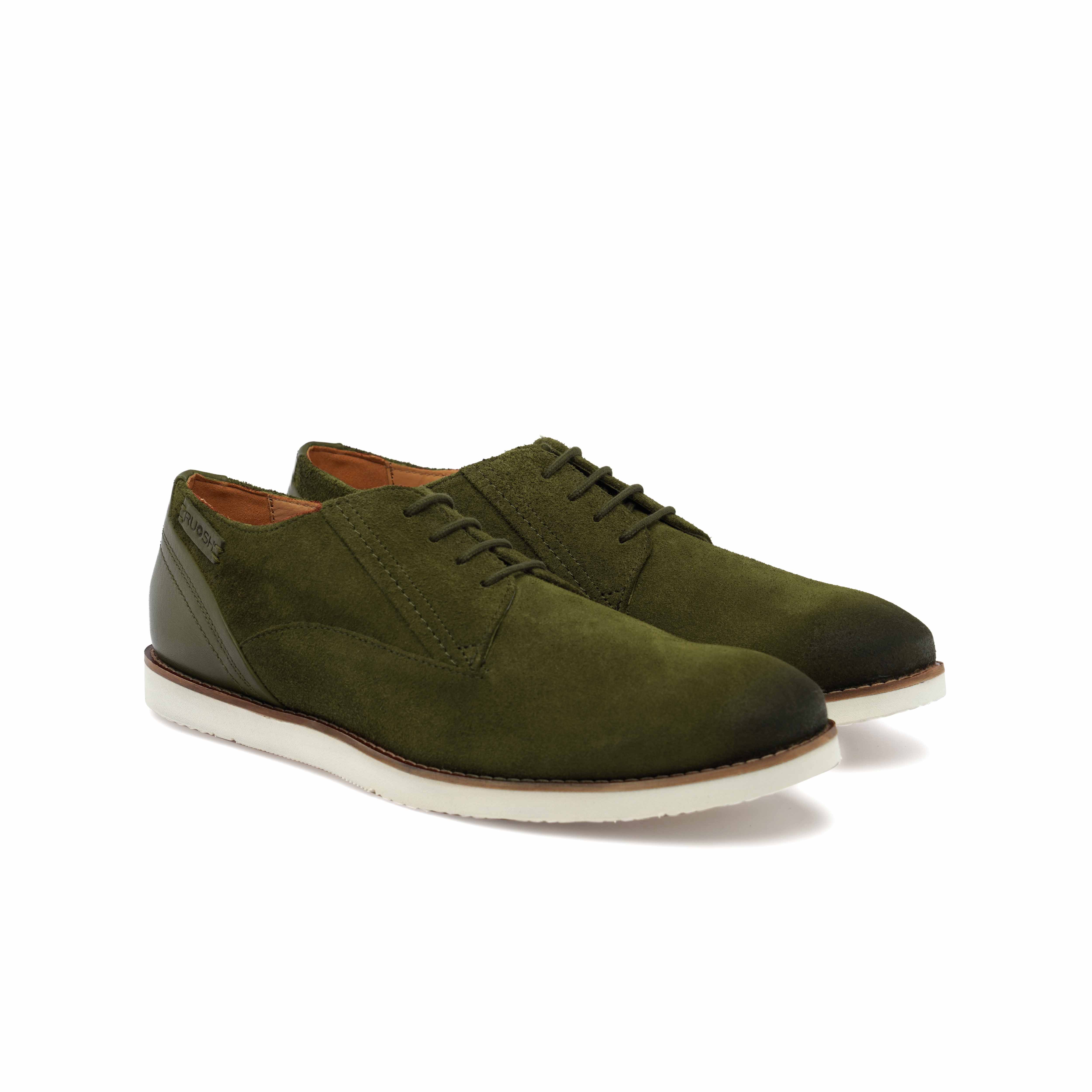 The Nice Ruosh Men Olive Green Casual Sneaker