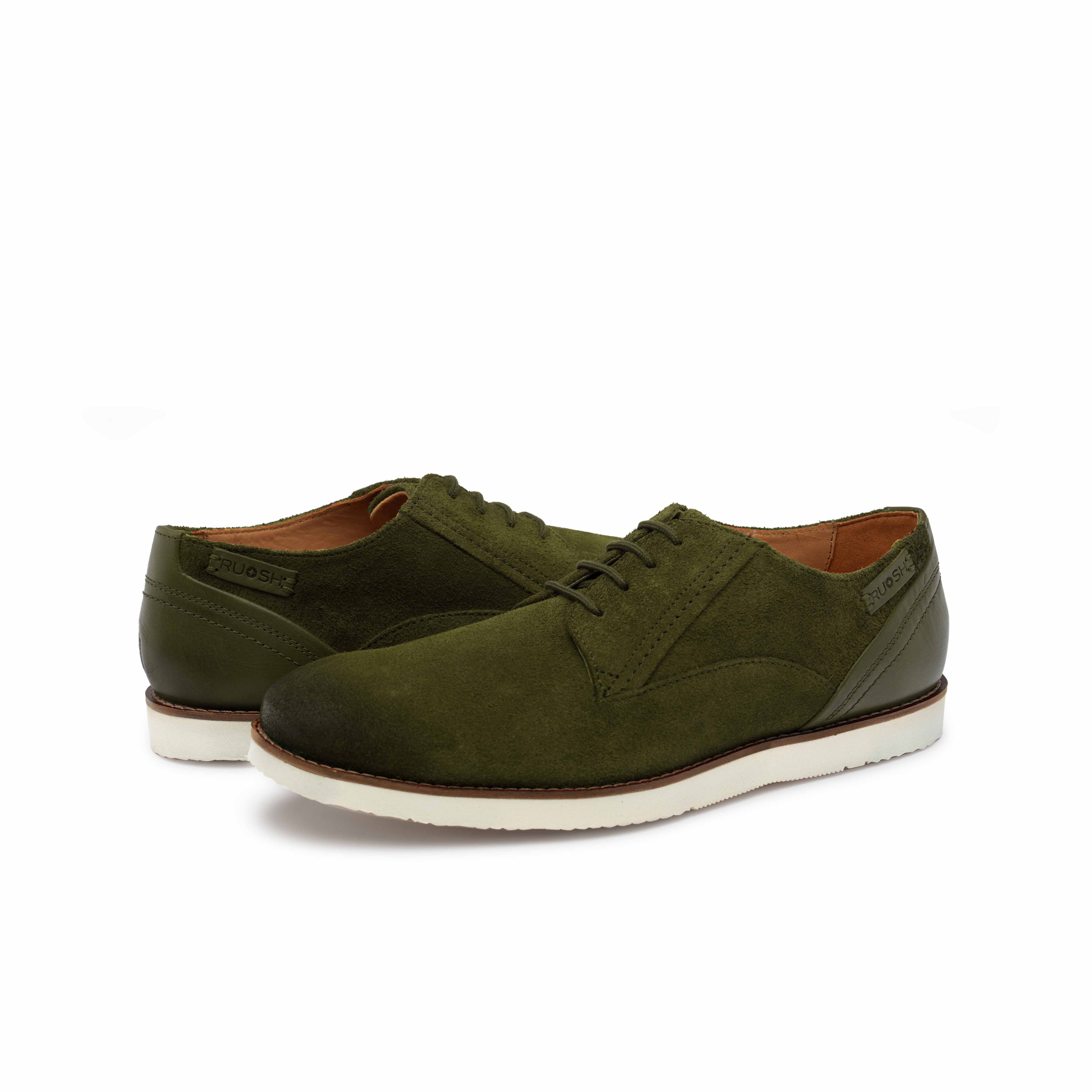 The Nice Ruosh Men Olive Green Casual Sneaker