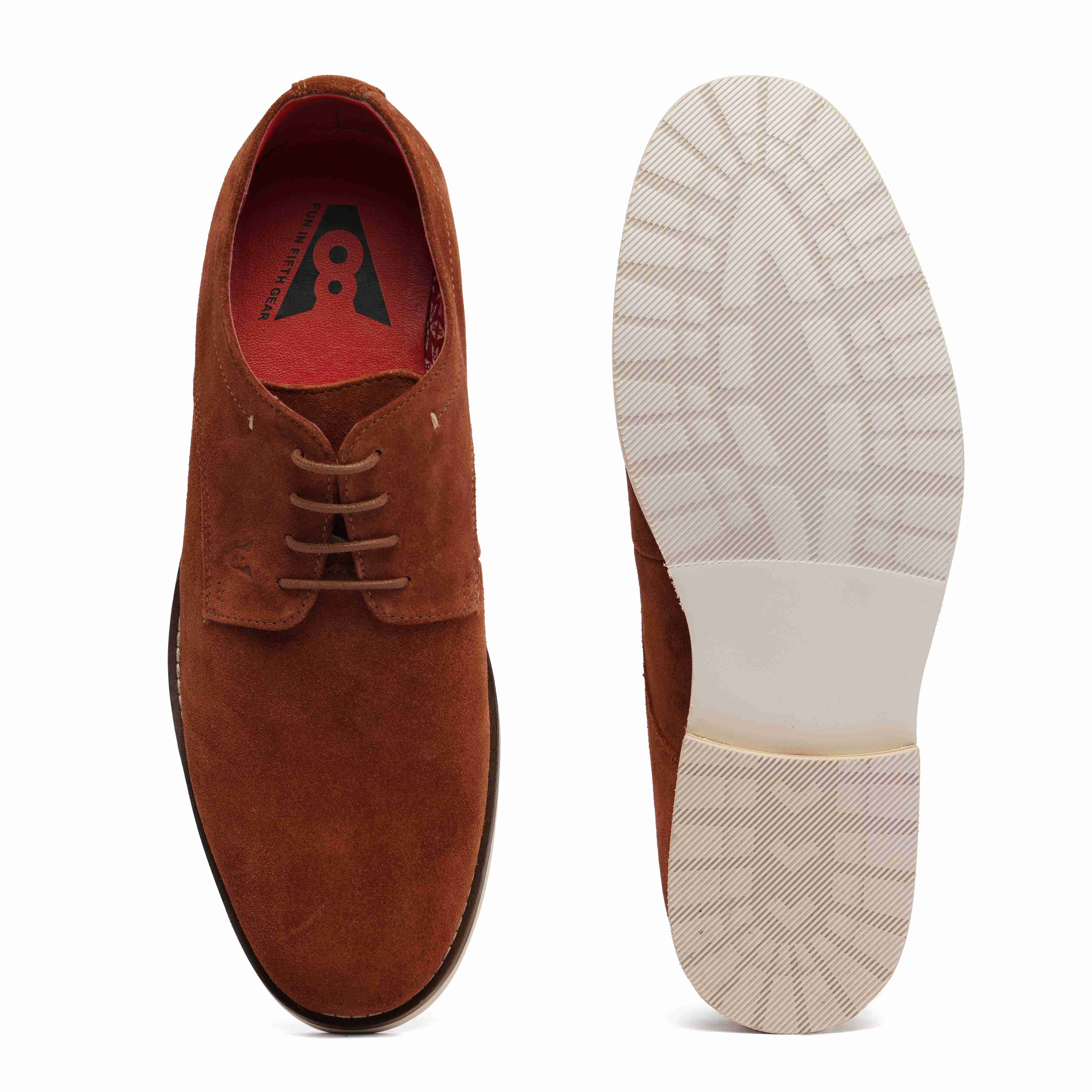 The Venice Ruosh Men Tan Suede Casual Boot