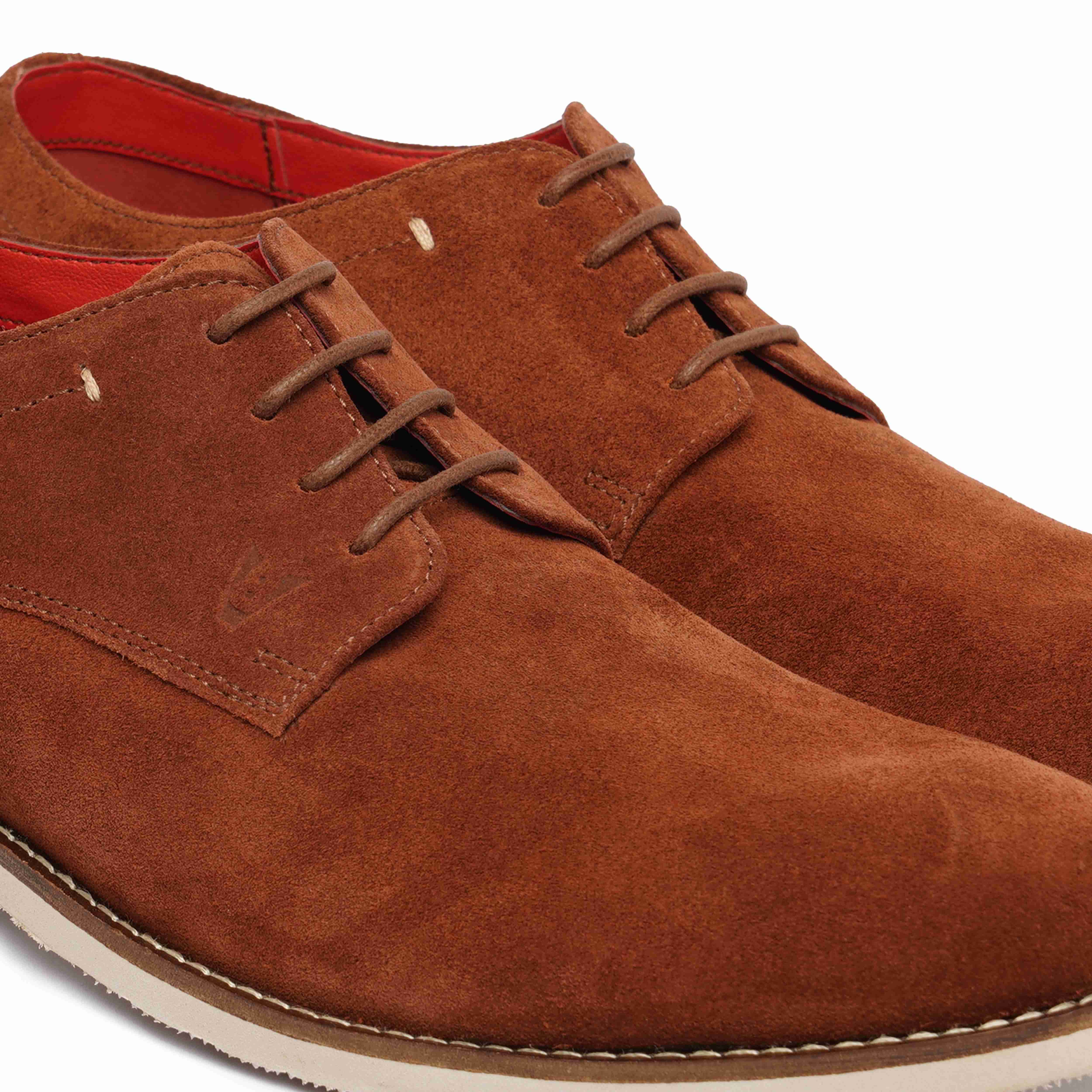 The Venice Ruosh Men Tan Suede Casual Boot