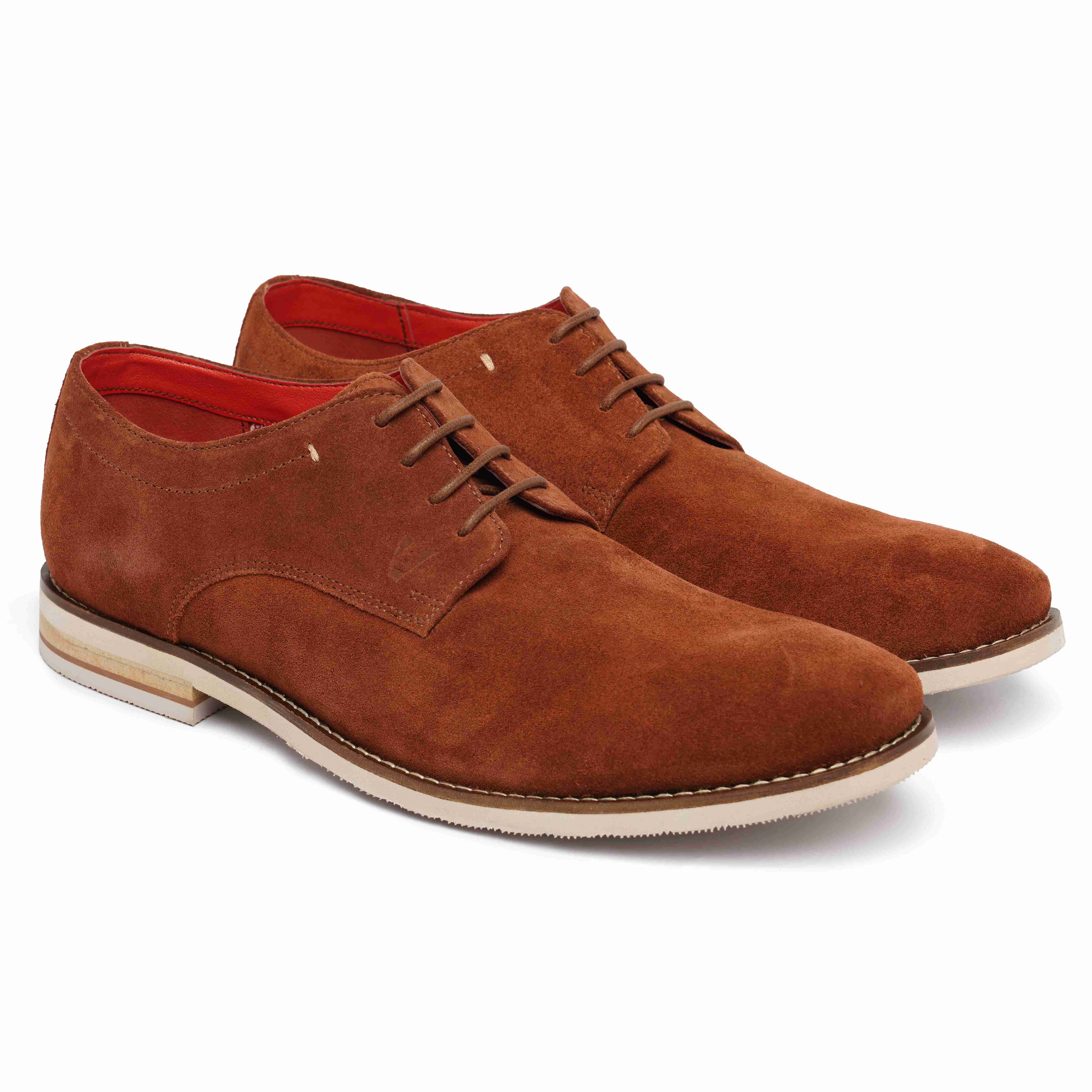 The Venice Ruosh Men Tan Suede Casual Boot