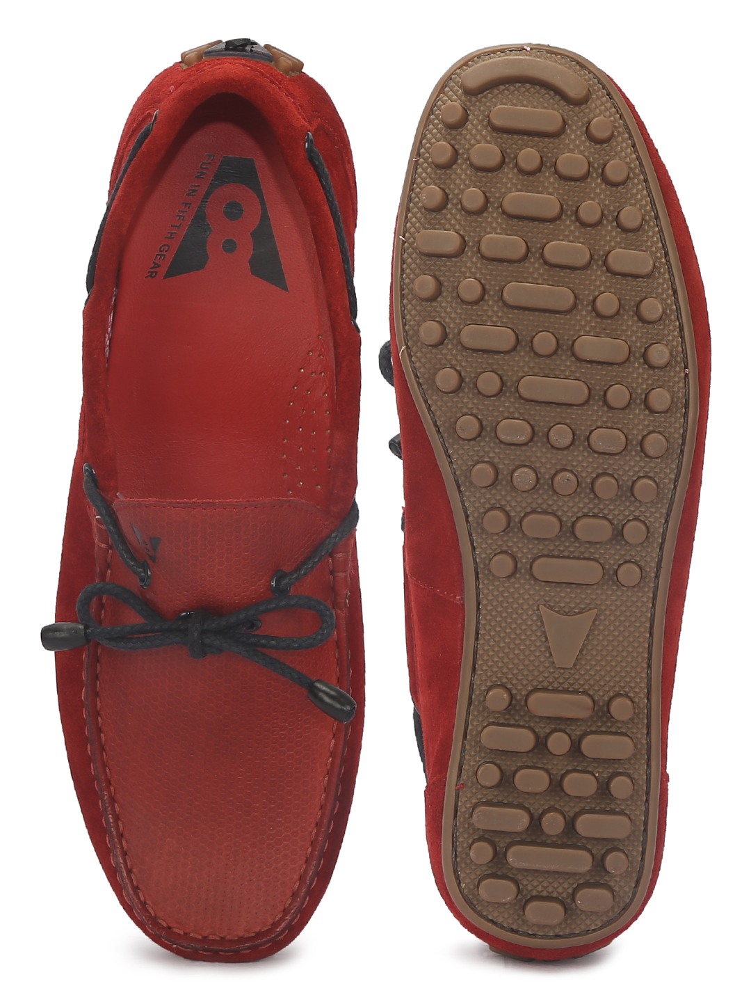Brown Casual Lace-ups