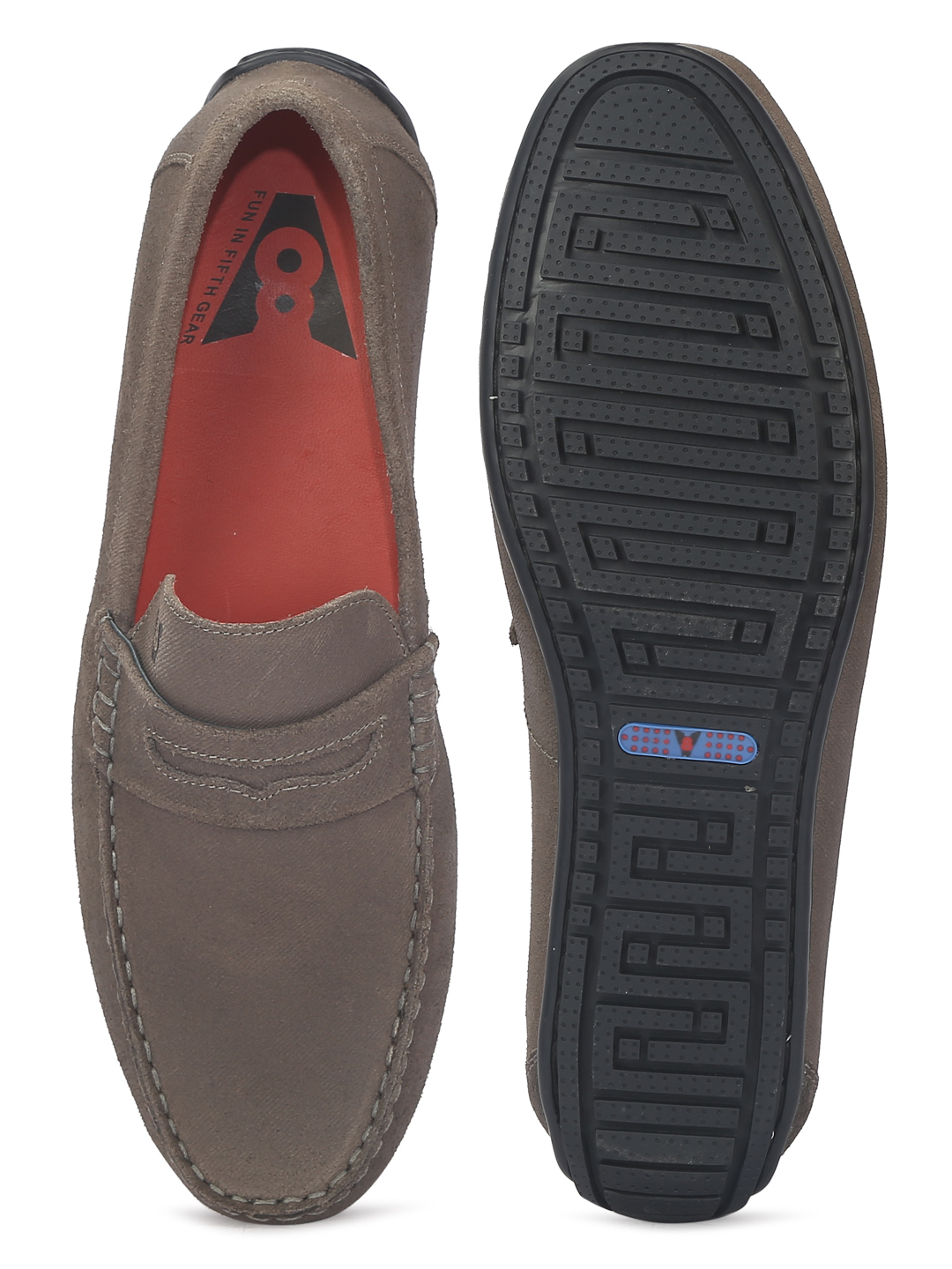 Grey Loafers
