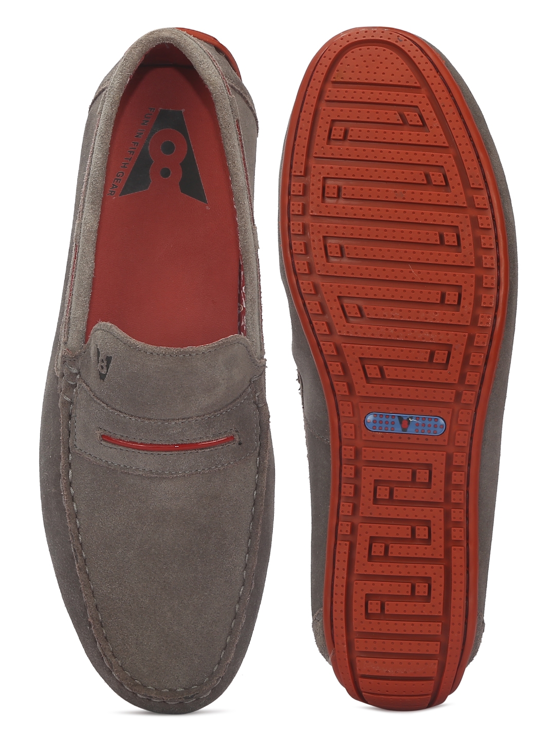 Ruosh | Grey Boat Shoes 4
