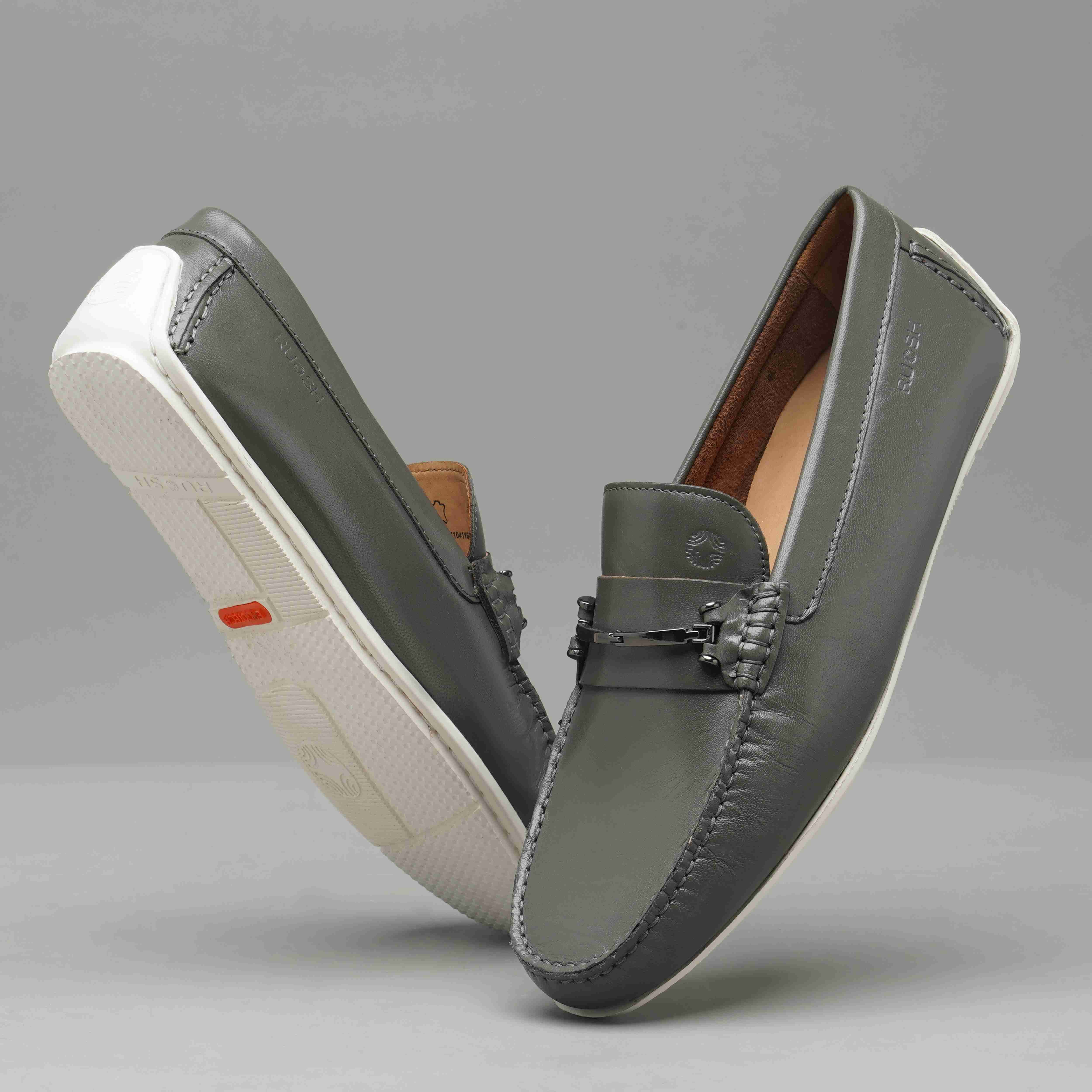 The Macau Ruosh Men Grey Casual Driver