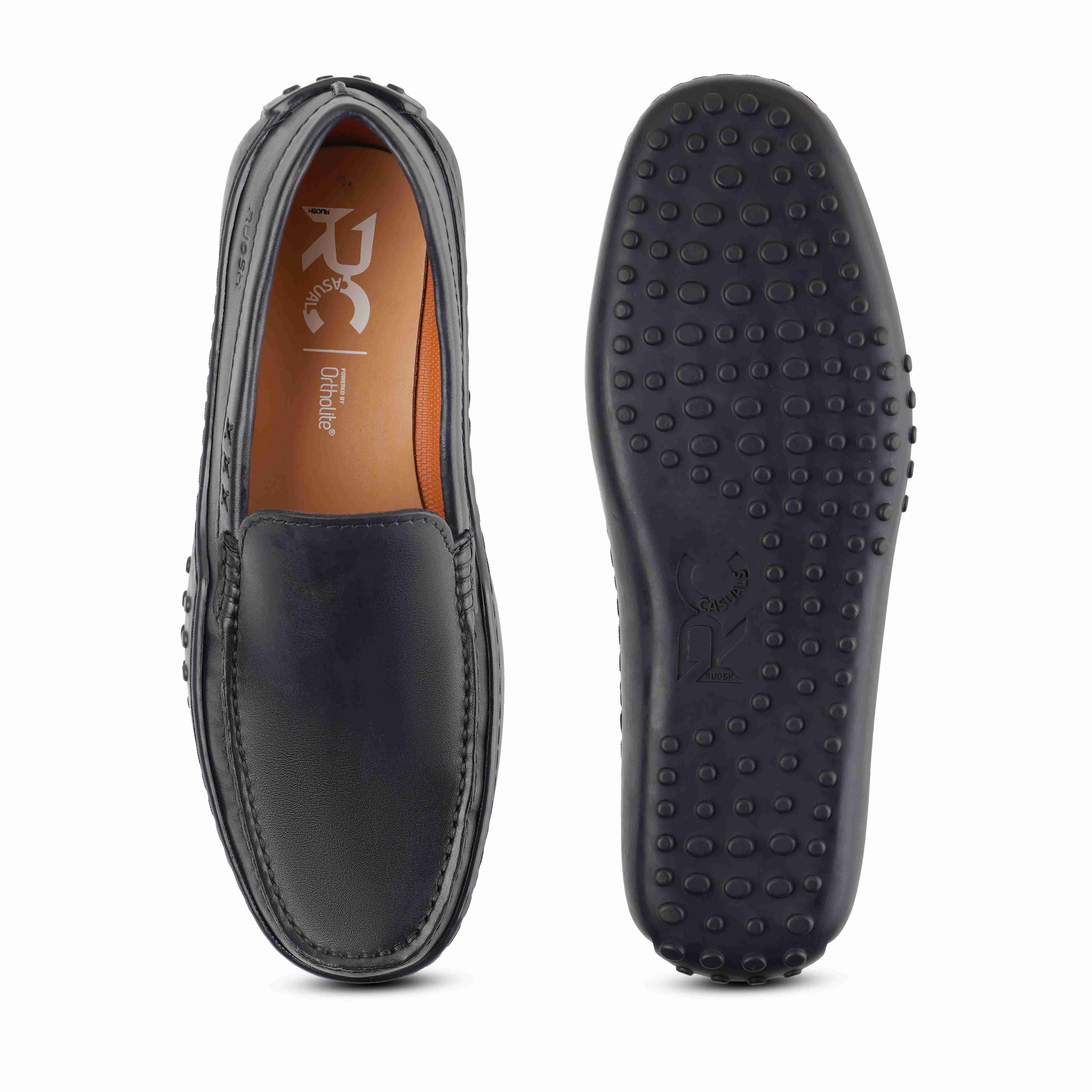 The Lenar Ruosh Men Navy Casual Driver