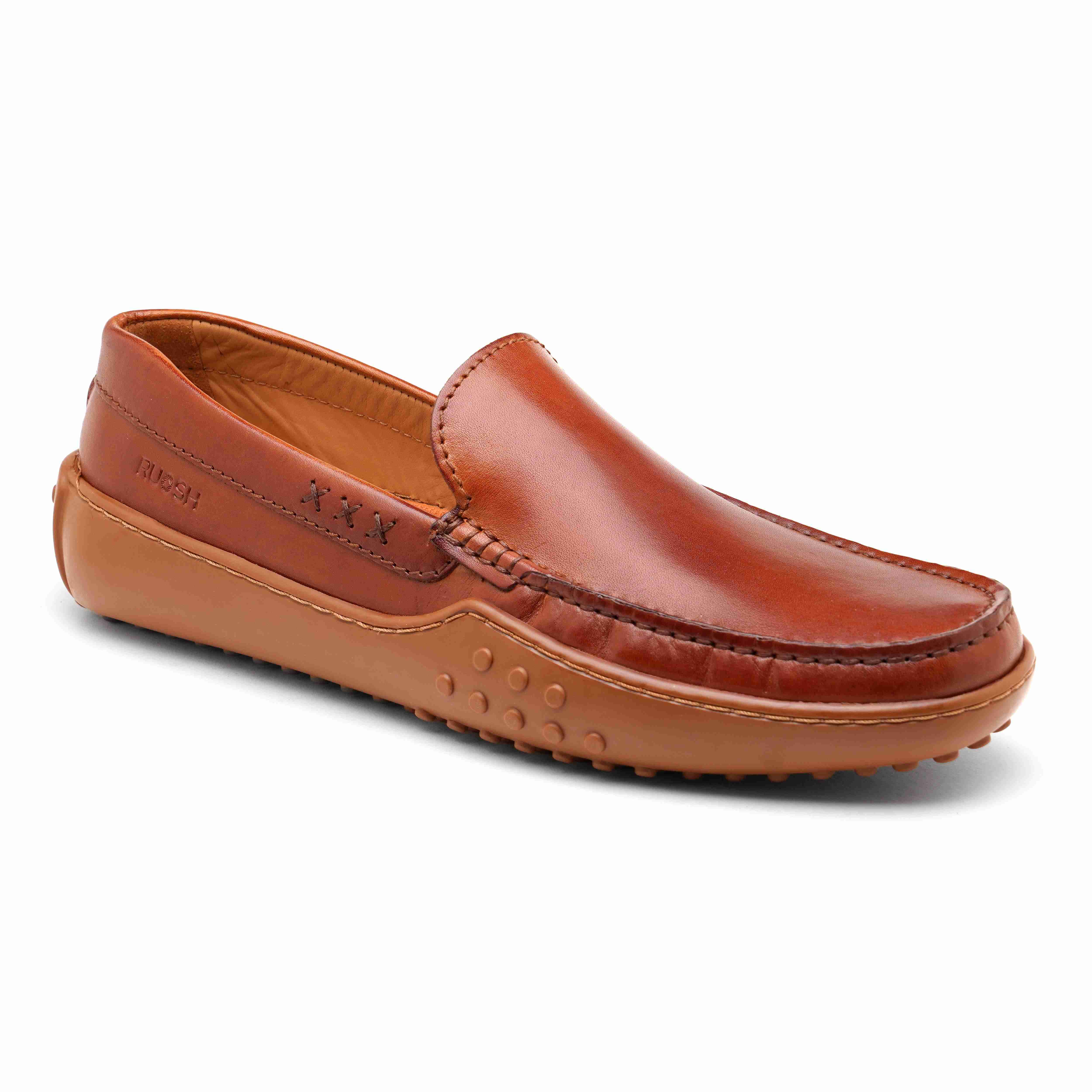 The Lenar Ruosh Men Tan Casual Driver