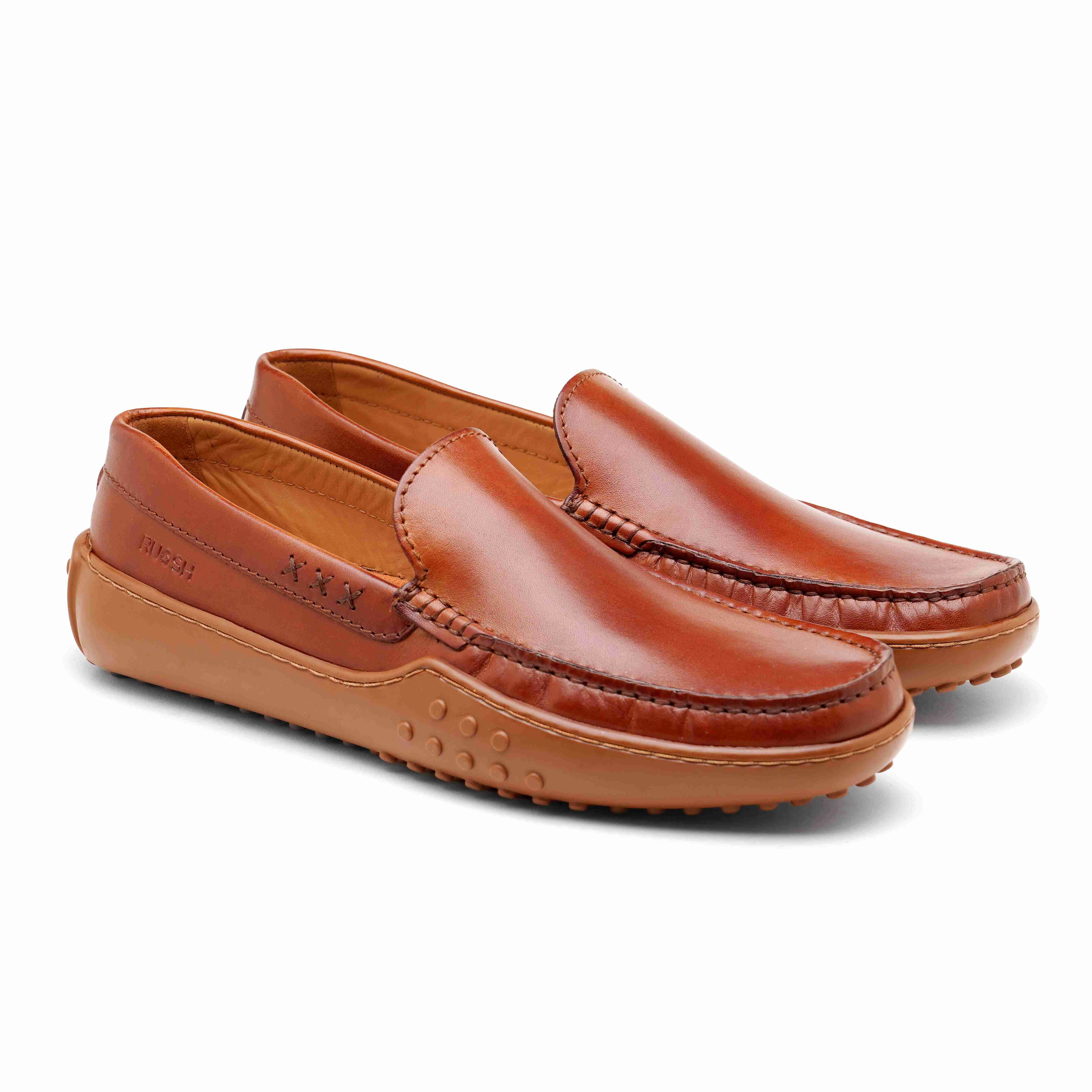 The Lenar Ruosh Men Tan Casual Driver
