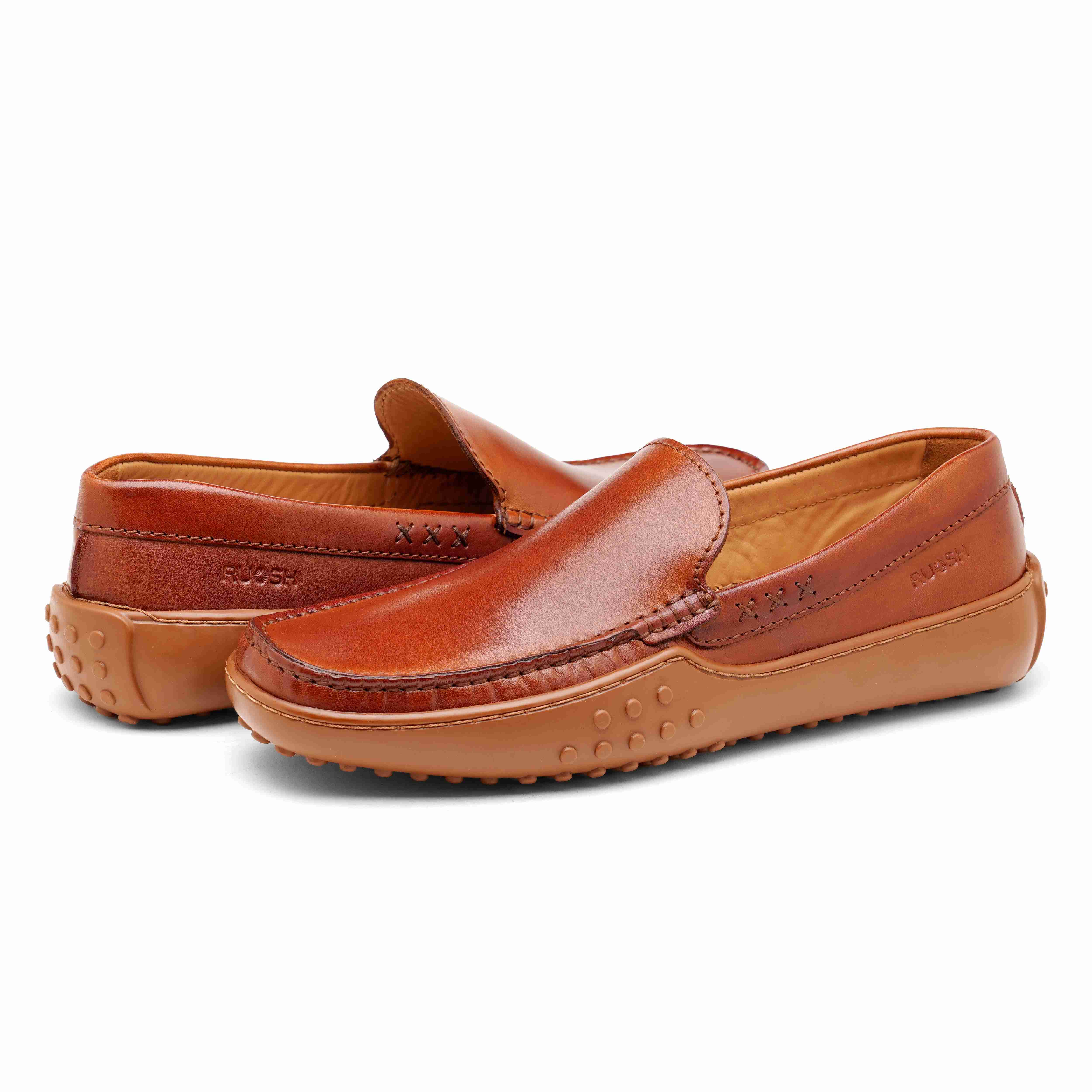 The Lenar Ruosh Men Tan Casual Driver