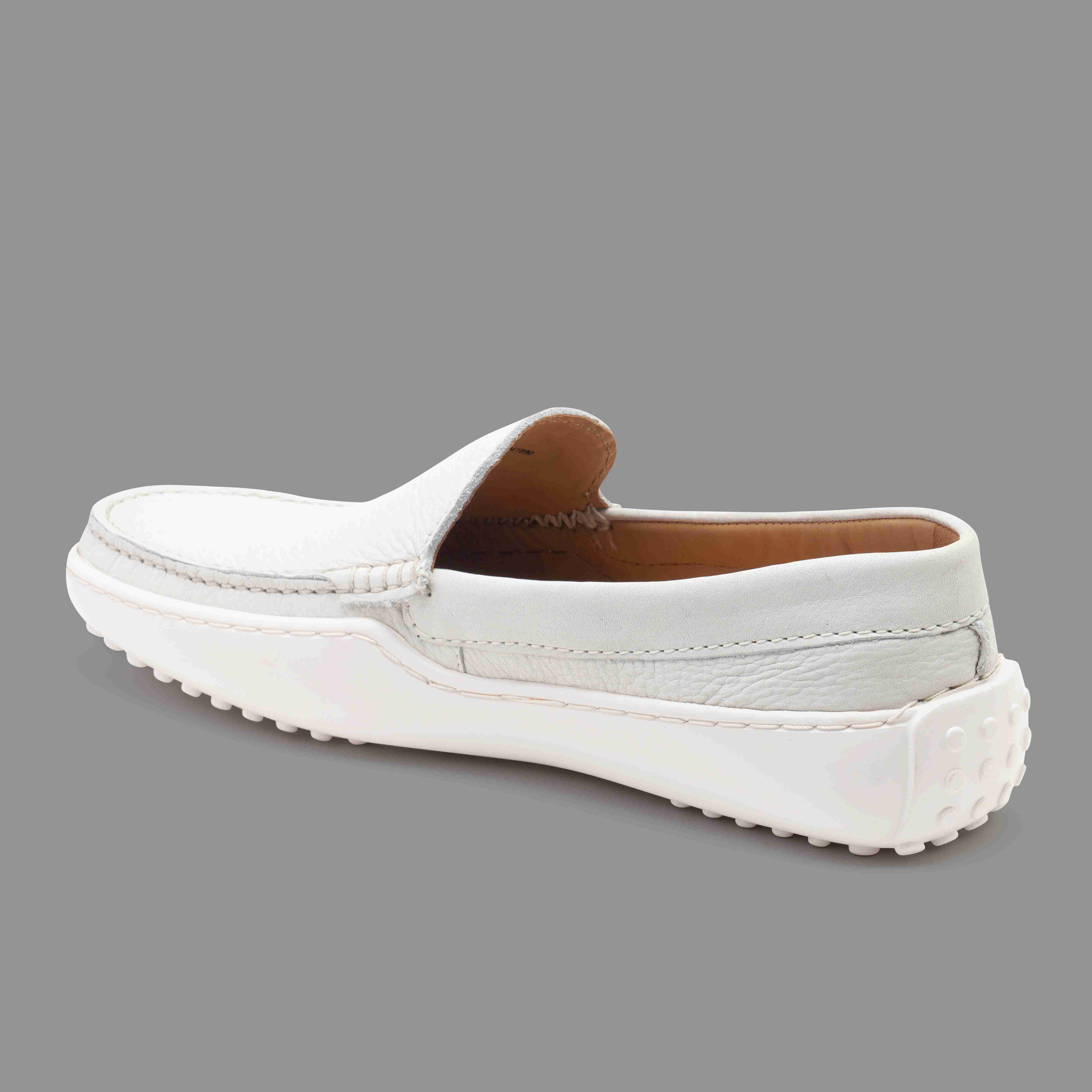 The Lenar2 Ruosh Men White Casual Driver