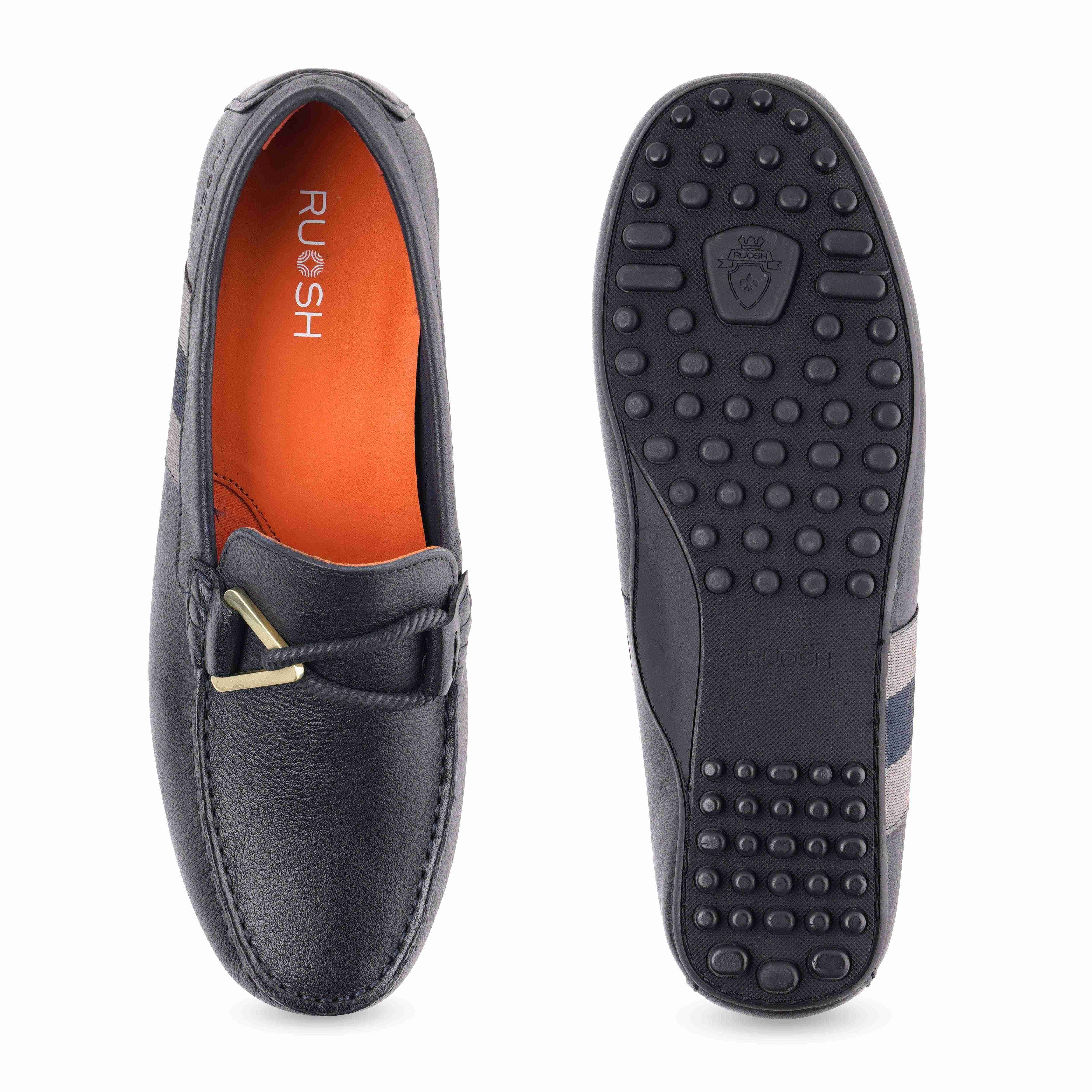 The Oman Vaks Ruosh Men Navy Casual Loafer
