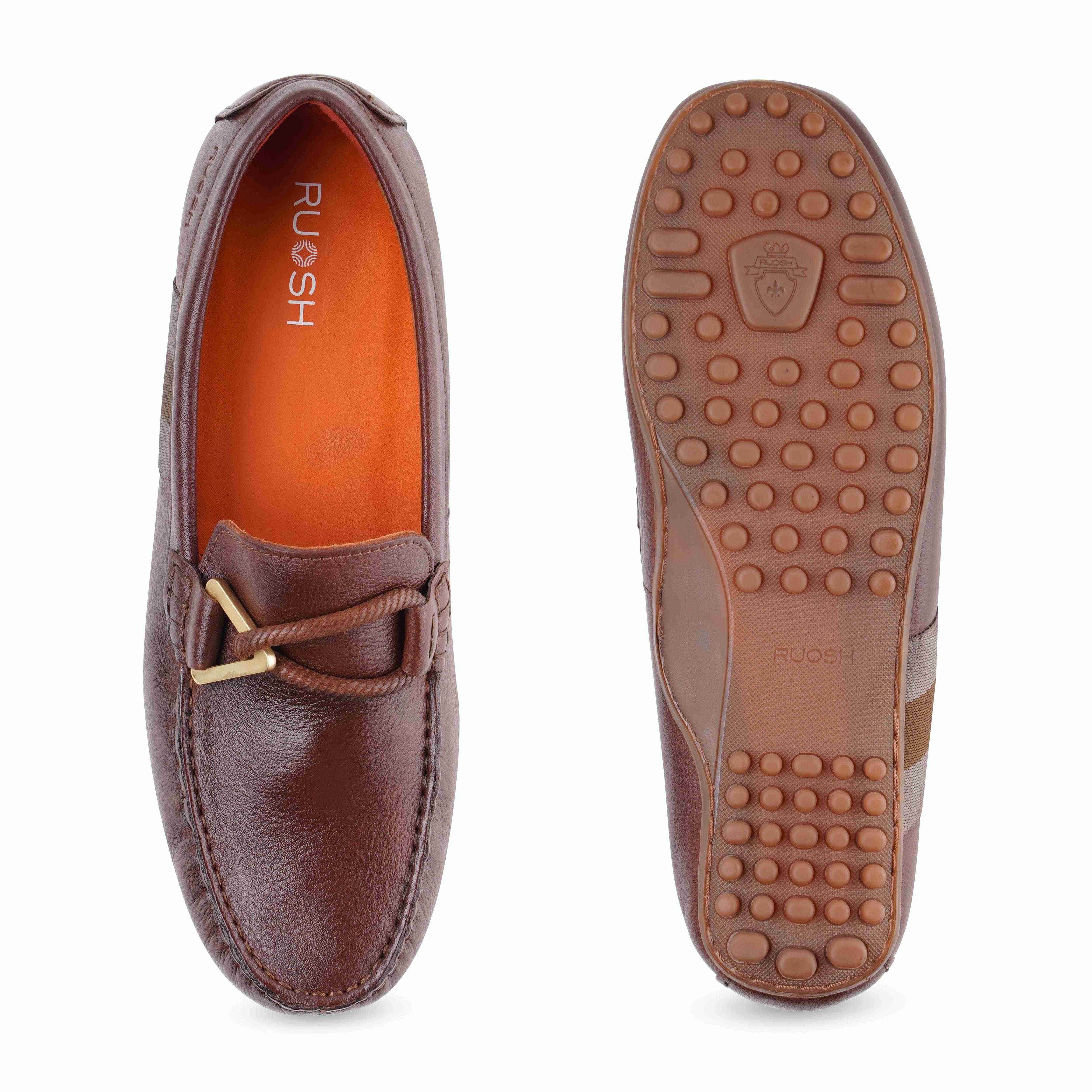 The Oman Vaks Ruosh Men Tan Casual Loafer