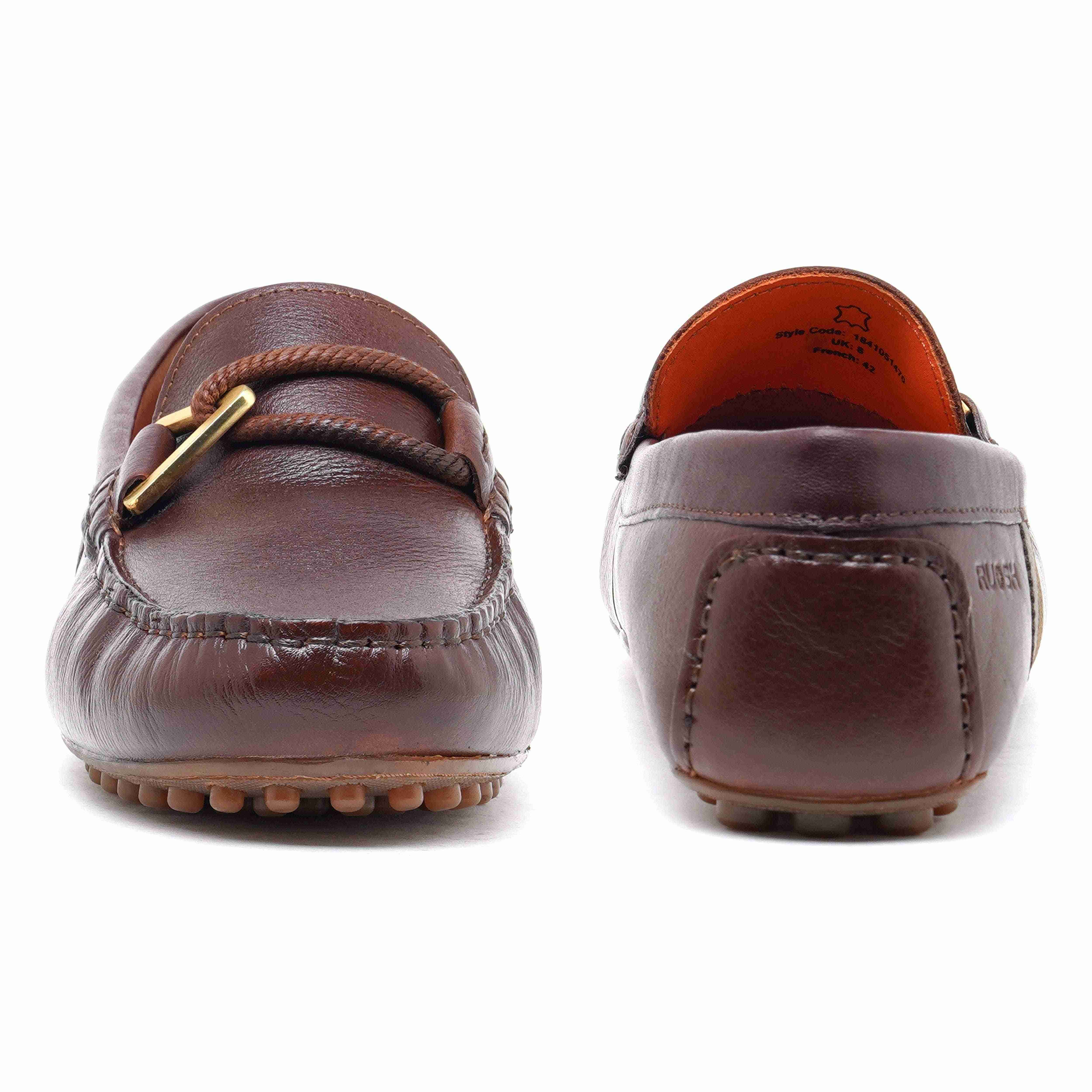 The Oman Vaks Ruosh Men Tan Casual Loafer