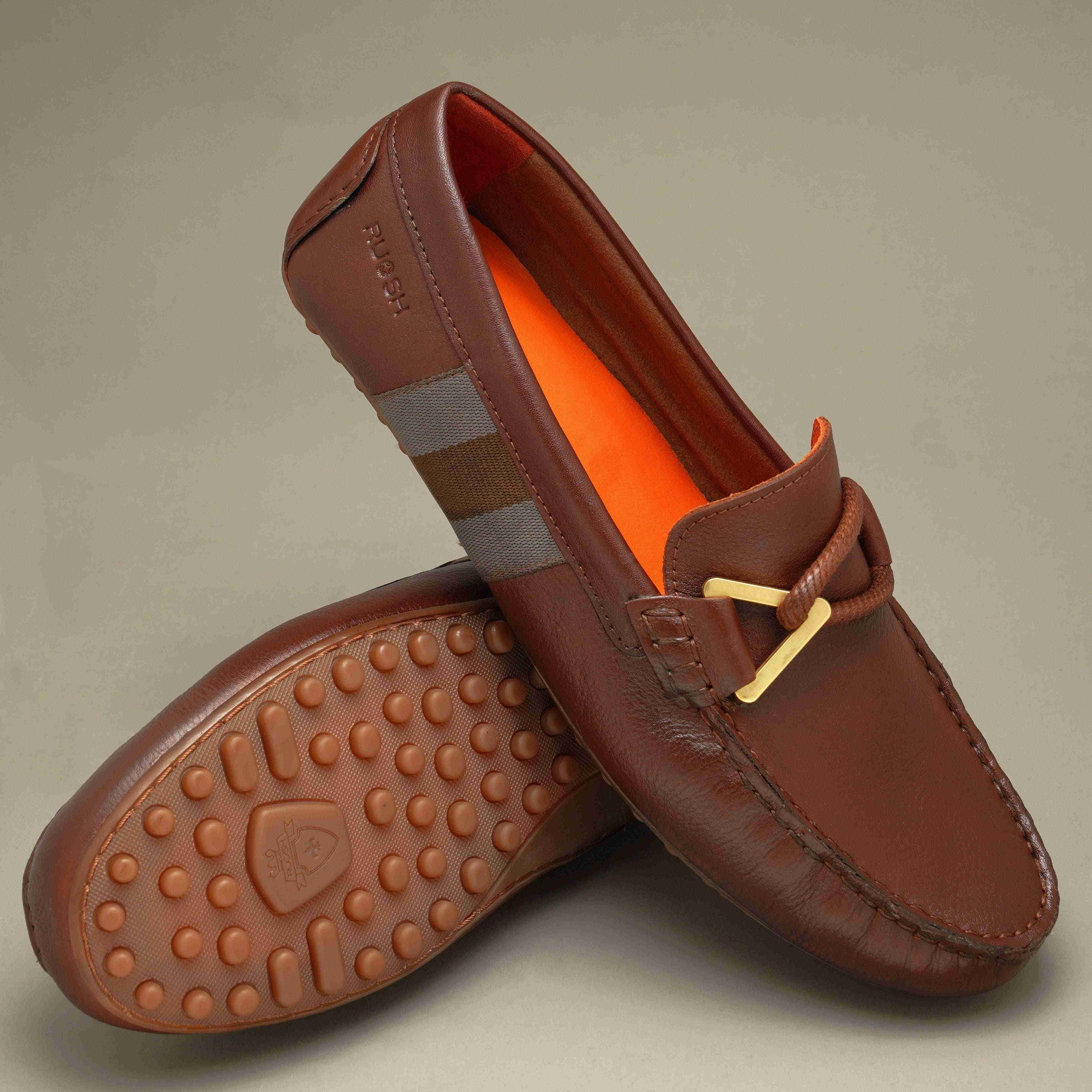 The Oman Vaks Ruosh Men Tan Casual Loafer