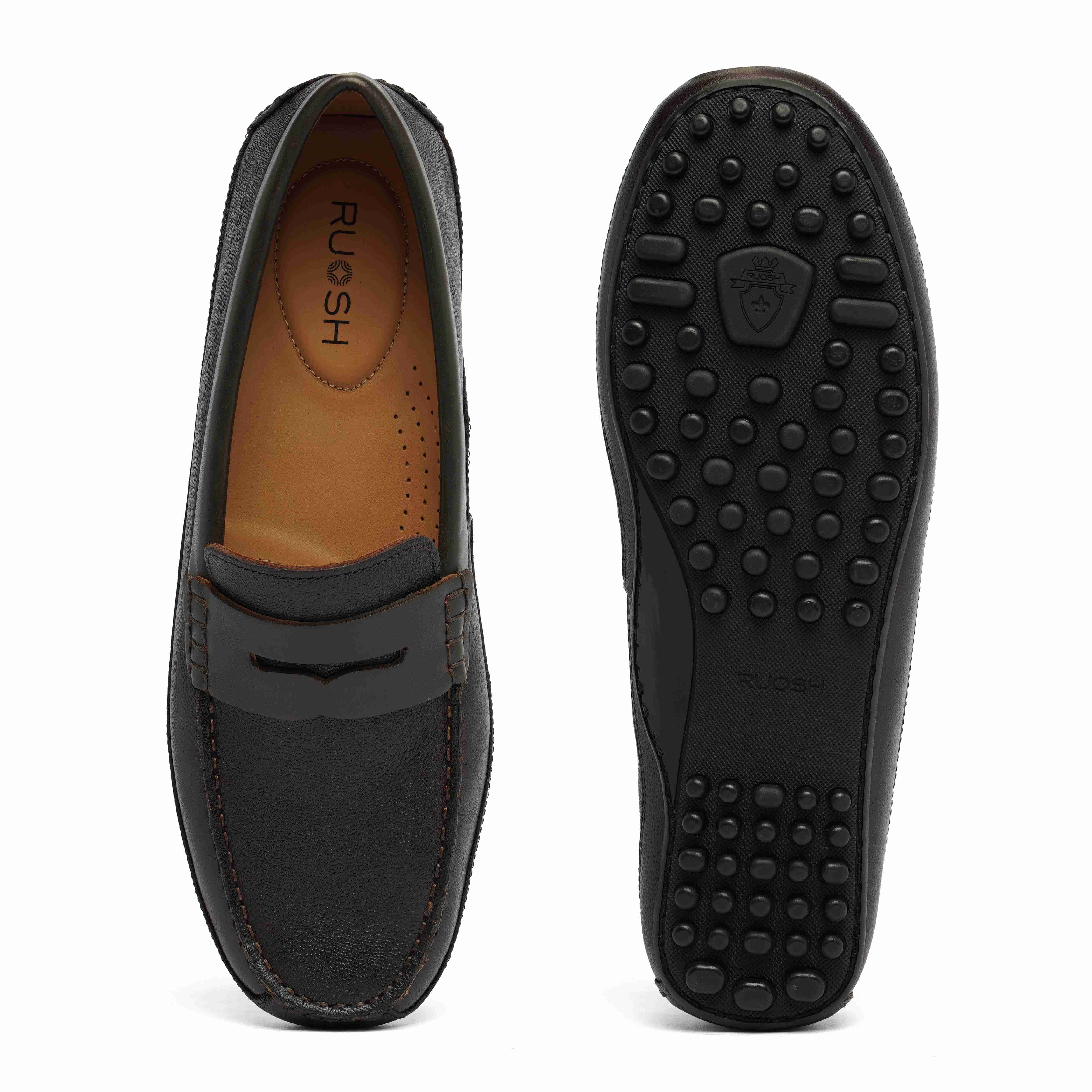 Ruosh Mens Footwear  Casual Slip On Driver