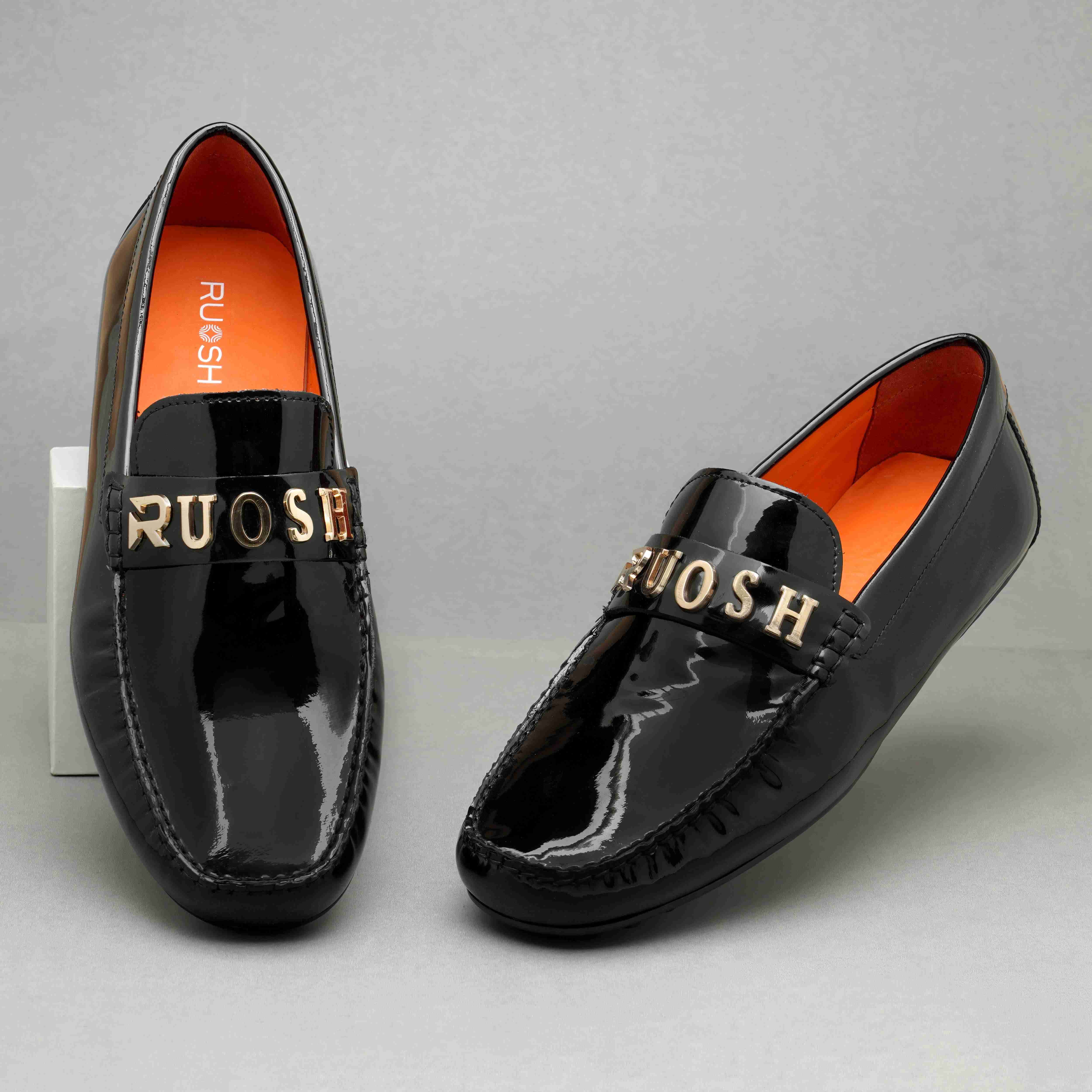 The Karsen Ruosh Men Black Casual Loafer